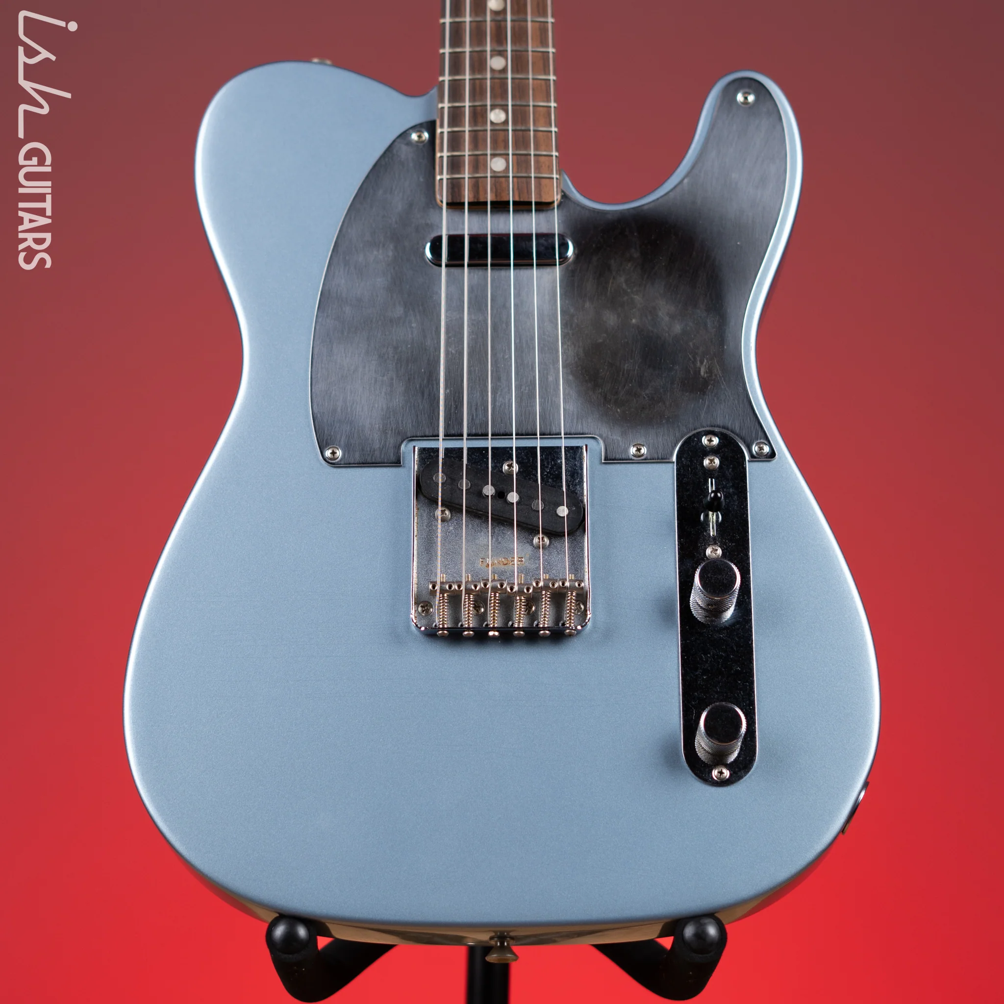 2021 Fender Telecaster Chrissie Hynde Relic Iced Blue Metallic