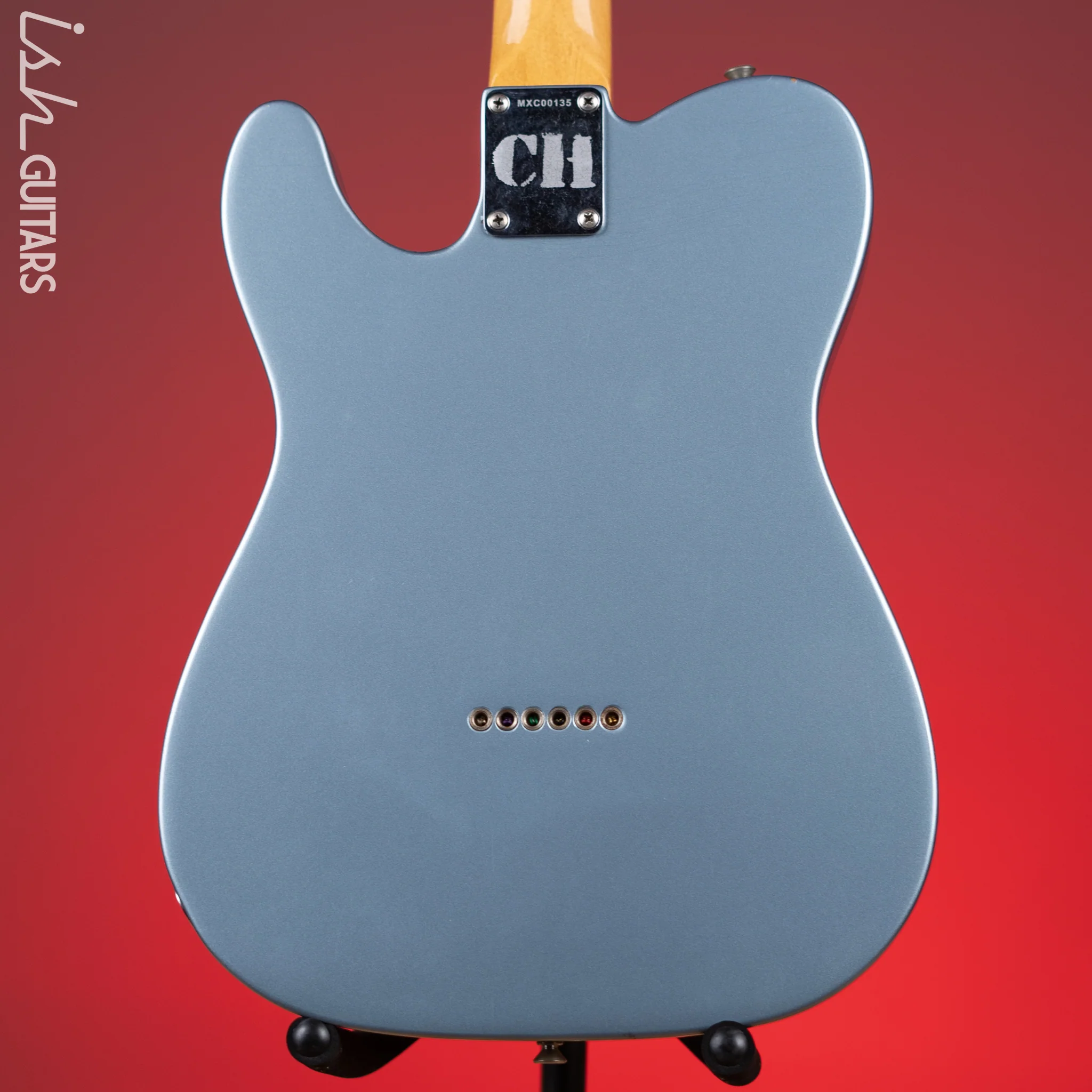 2021 Fender Telecaster Chrissie Hynde Relic Iced Blue Metallic - Image 7