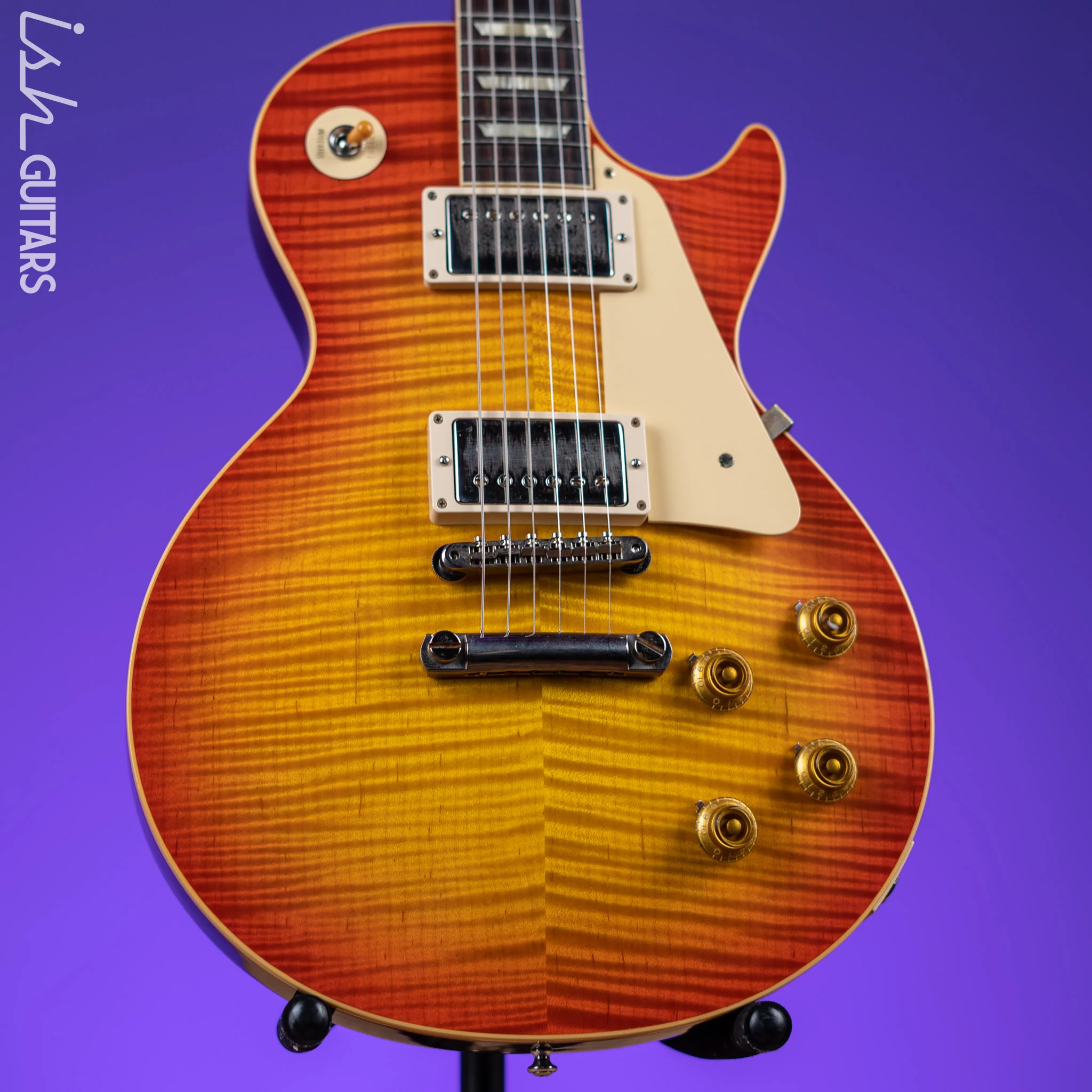 2021 Gibson Custom Shop ‘59 Les Paul Standard Reissue VOS Orange Lemon Fade
