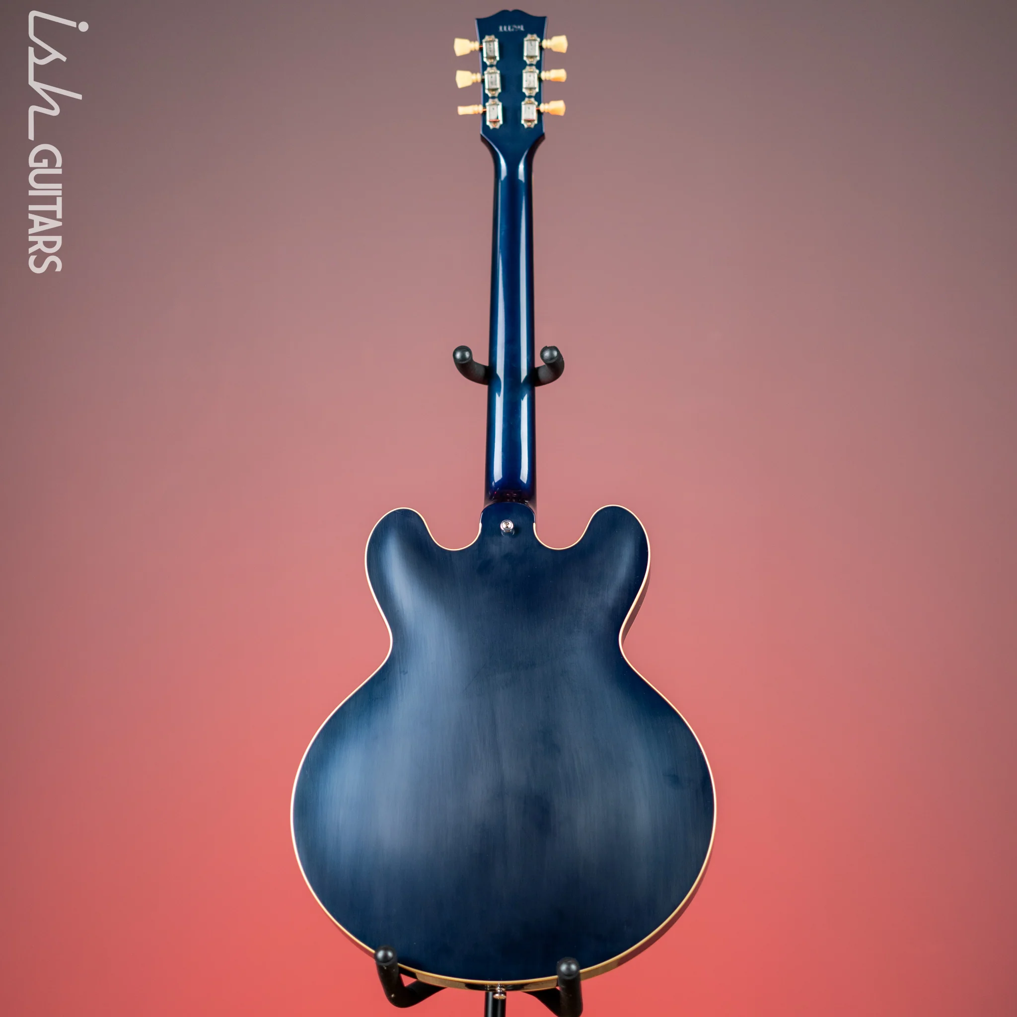 2021 Gibson Custom Shop ‘61 ES-335 Wildwood VOS Candy Apple Blue - Image 5