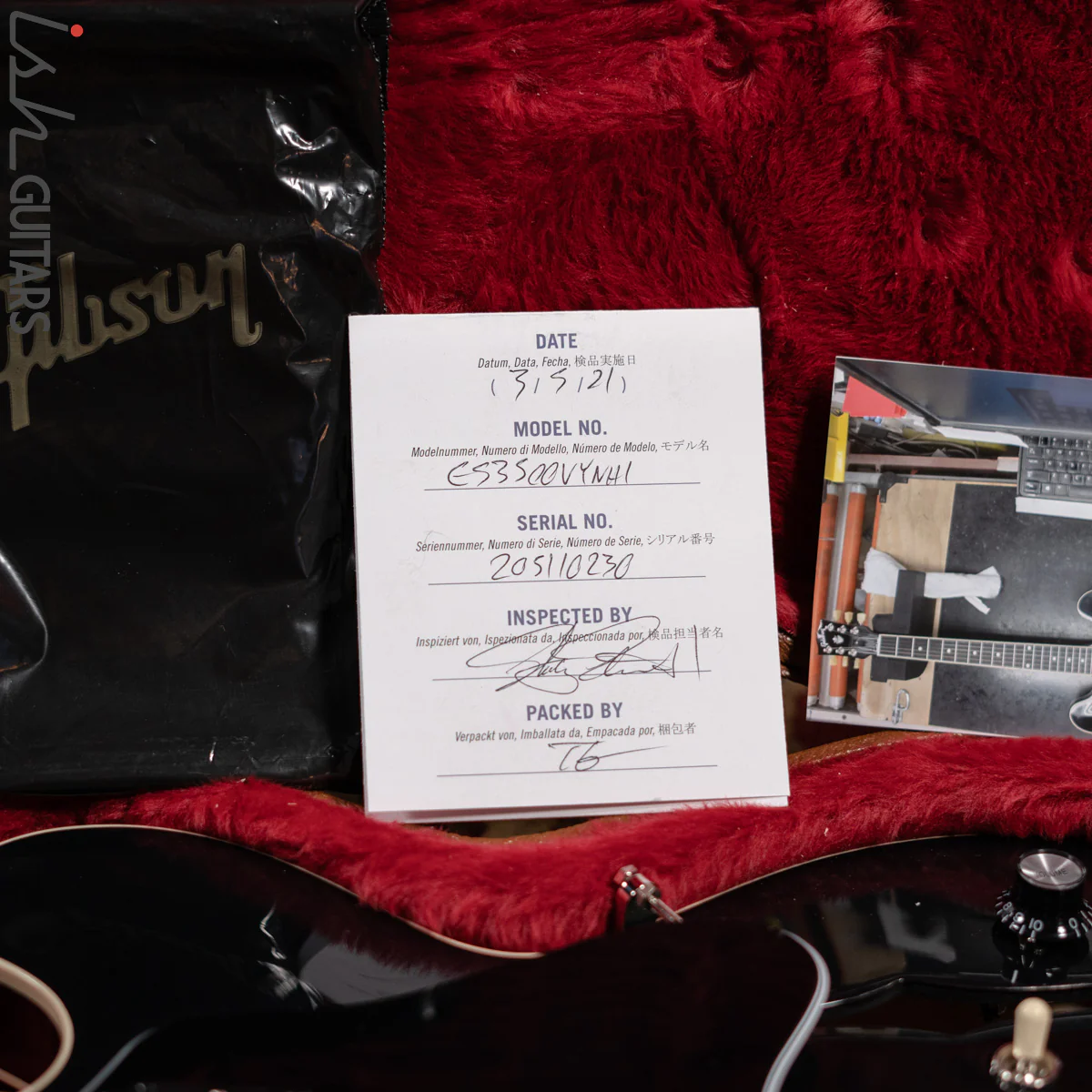 2021 Gibson ES-335 Dot Black Gloss - Image 16