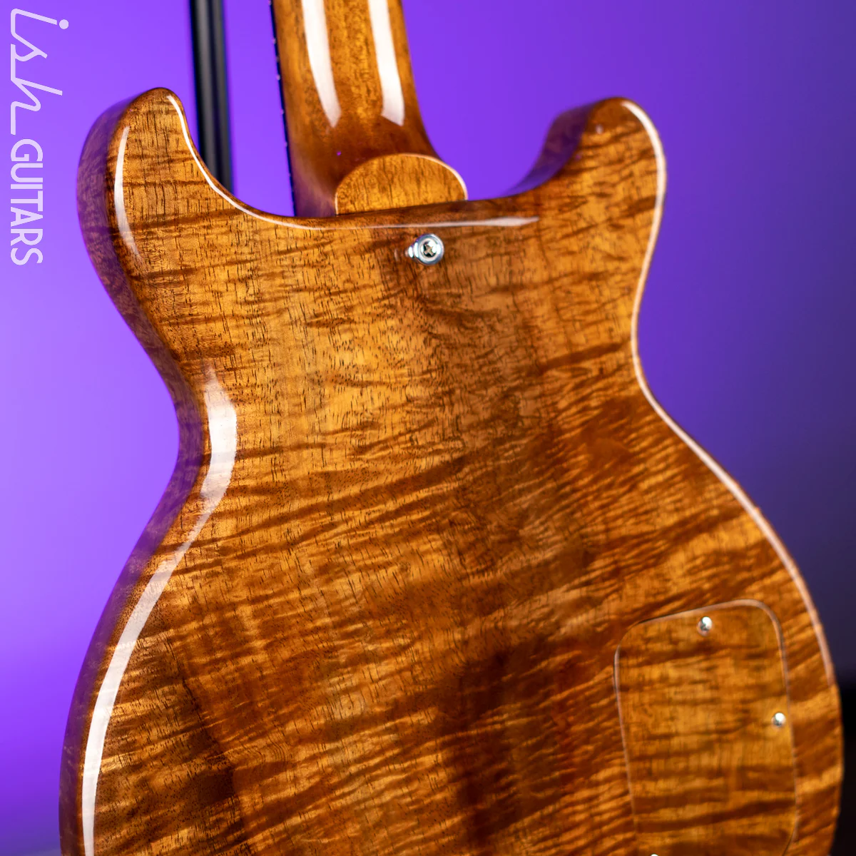2021 Gibson Les Paul Custom Shop Special DC Left Handed P. Whorton The Shot Dr Natural - Image 10