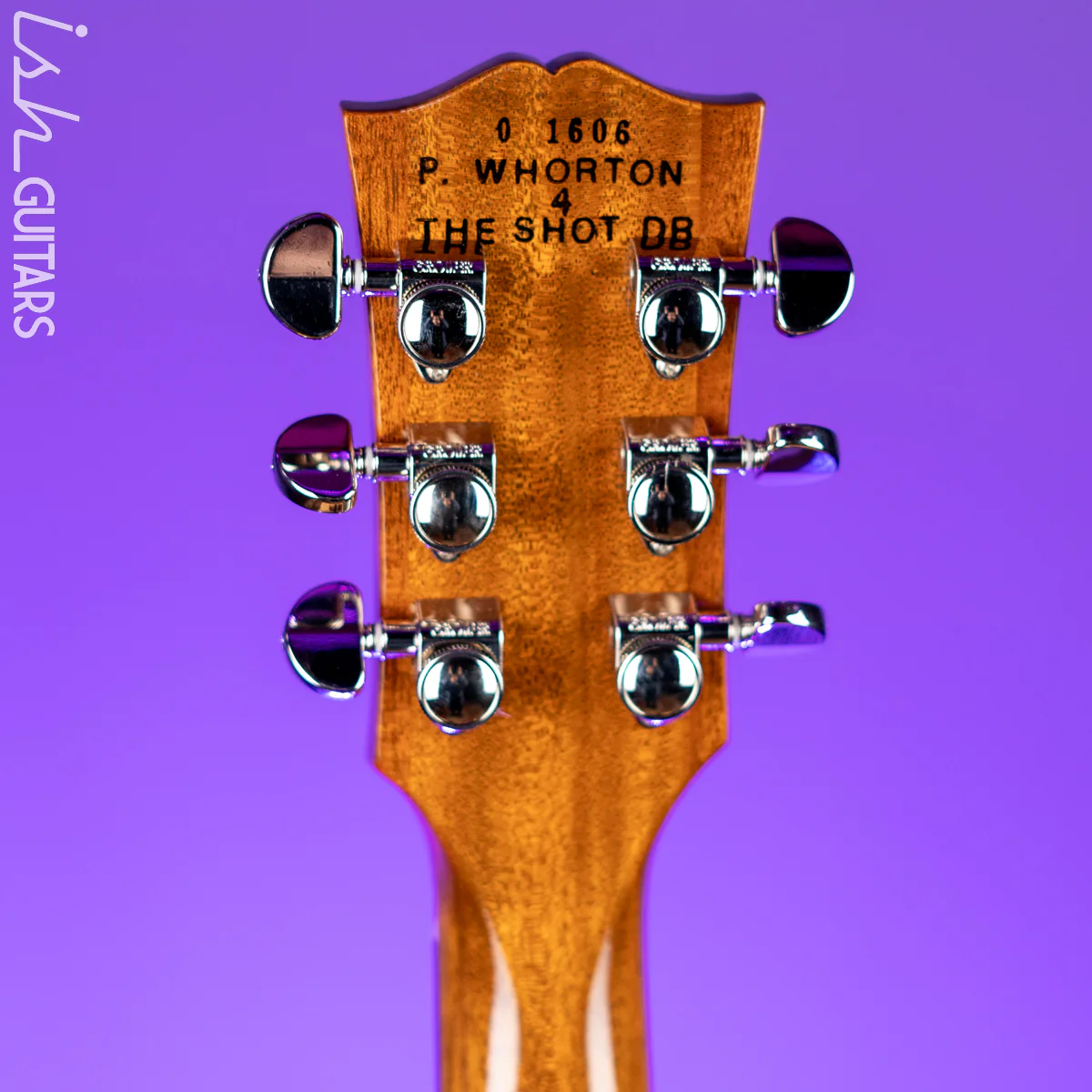 2021 Gibson Les Paul Custom Shop Special DC Left Handed P. Whorton The Shot Dr Natural - Image 12