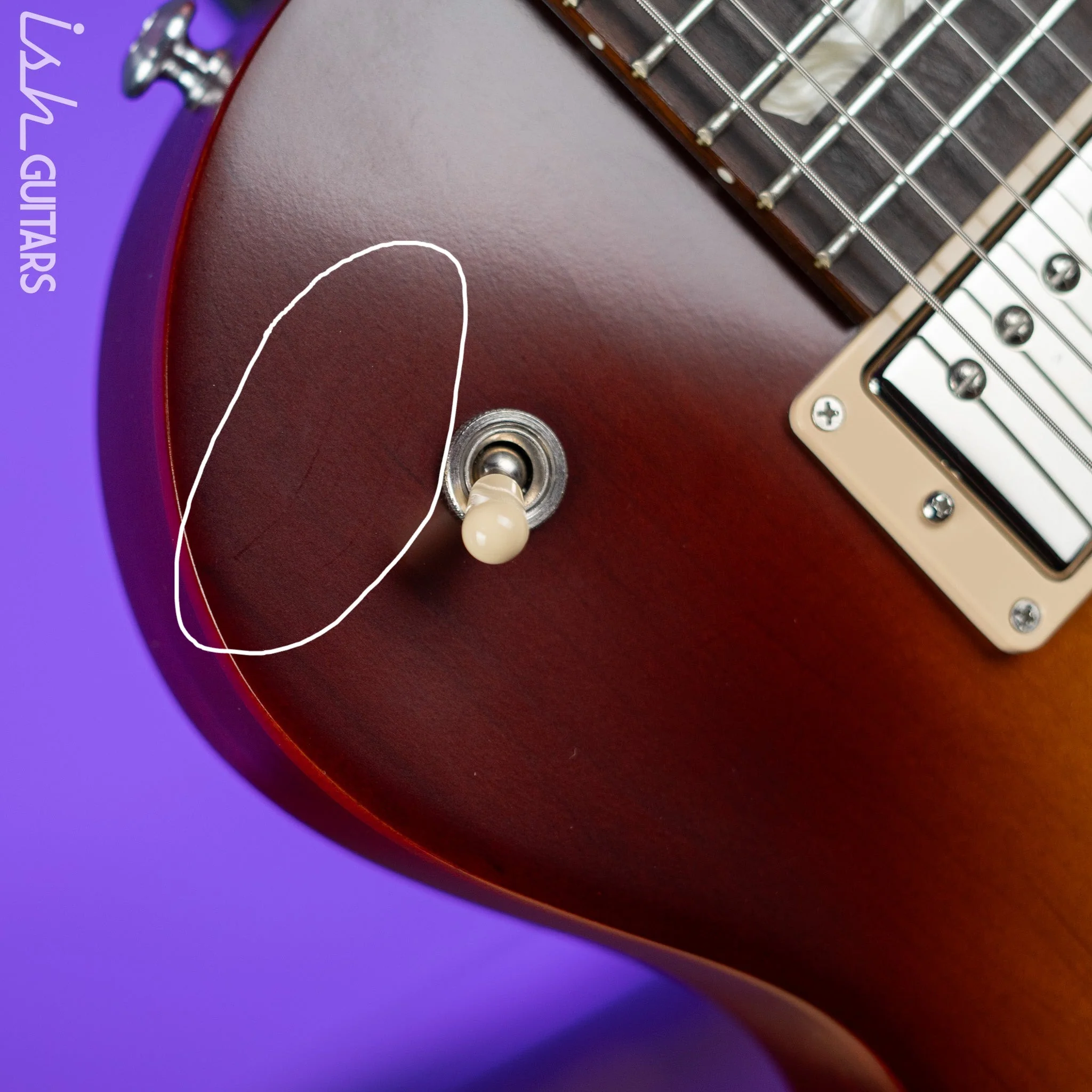 2021 Gibson LP Tribute Iced Tea - Image 6