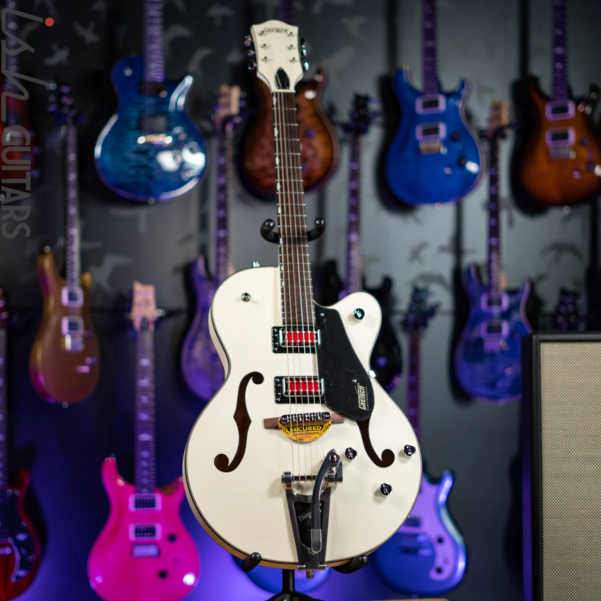 Gretsch G5410T Electromatic “Rat Rod” Hollowbody Vintage White - Demo - Image 2