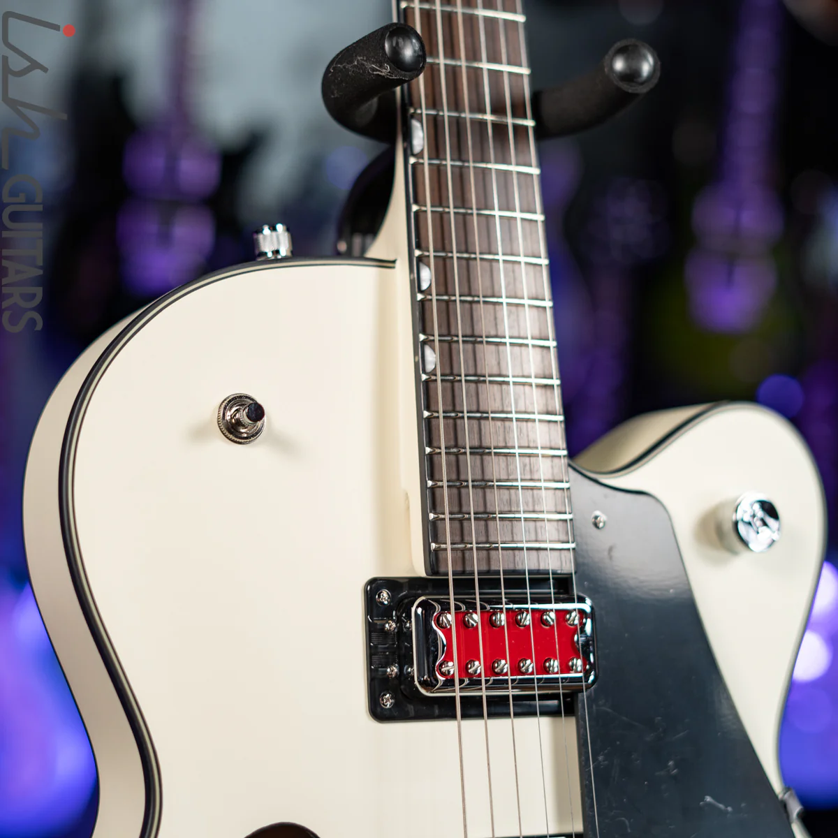Gretsch G5410T Electromatic “Rat Rod” Hollowbody Vintage White - Demo - Image 5