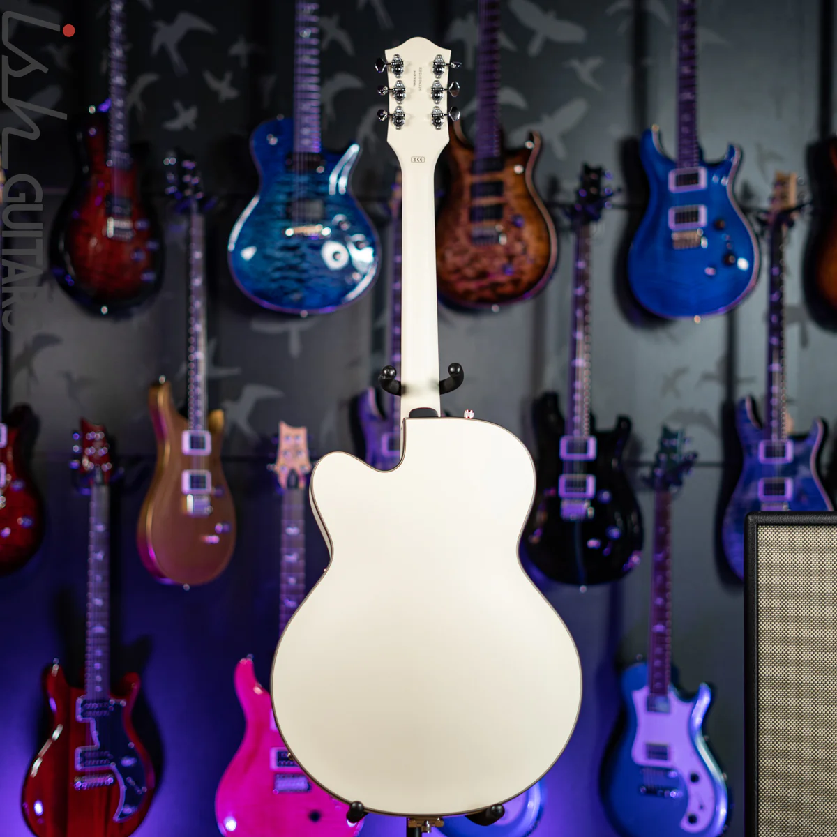Gretsch G5410T Electromatic “Rat Rod” Hollowbody Vintage White - Demo - Image 7