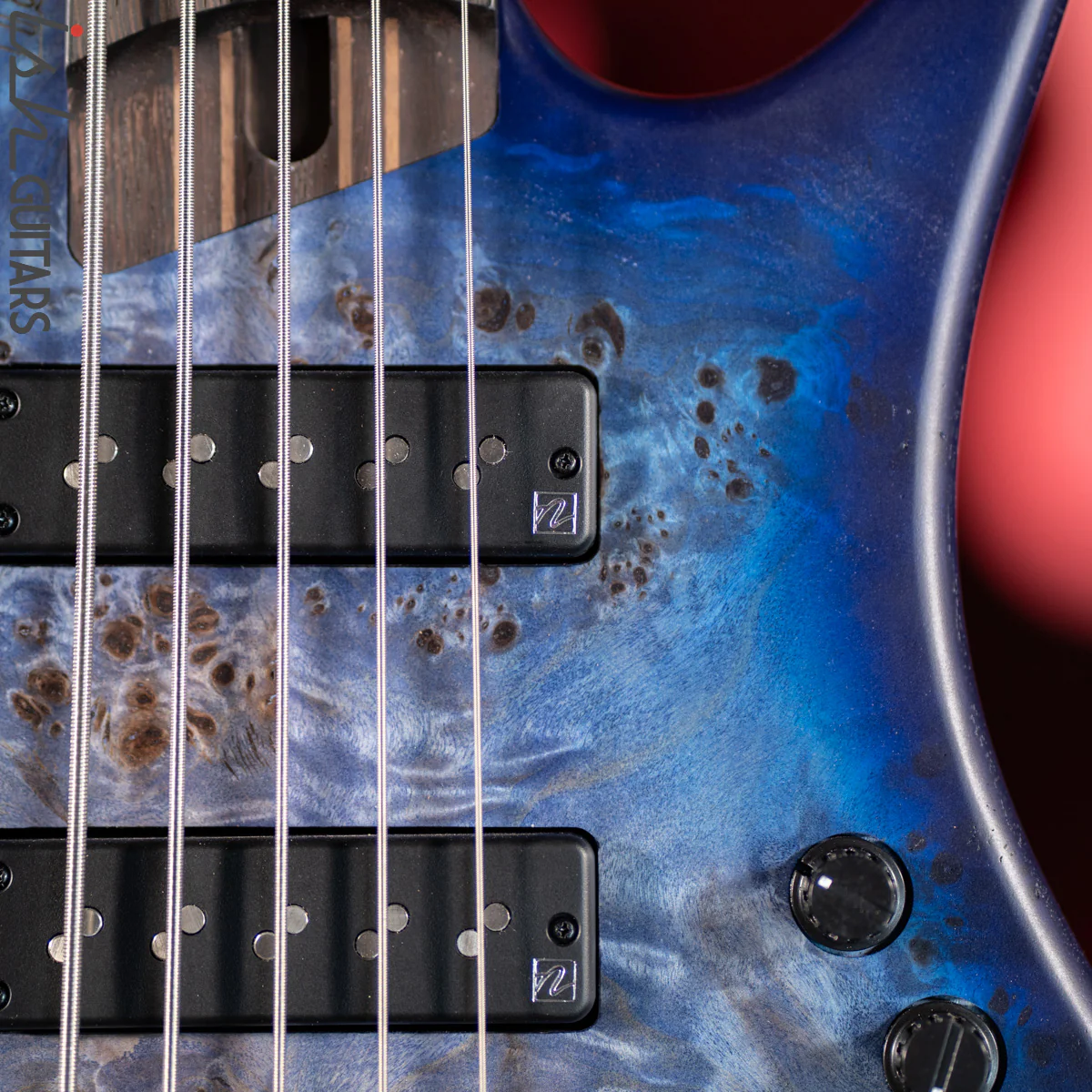 Ibanez EHB1505 5-String Bass Guitar Pacific Blue Burst - Image 5