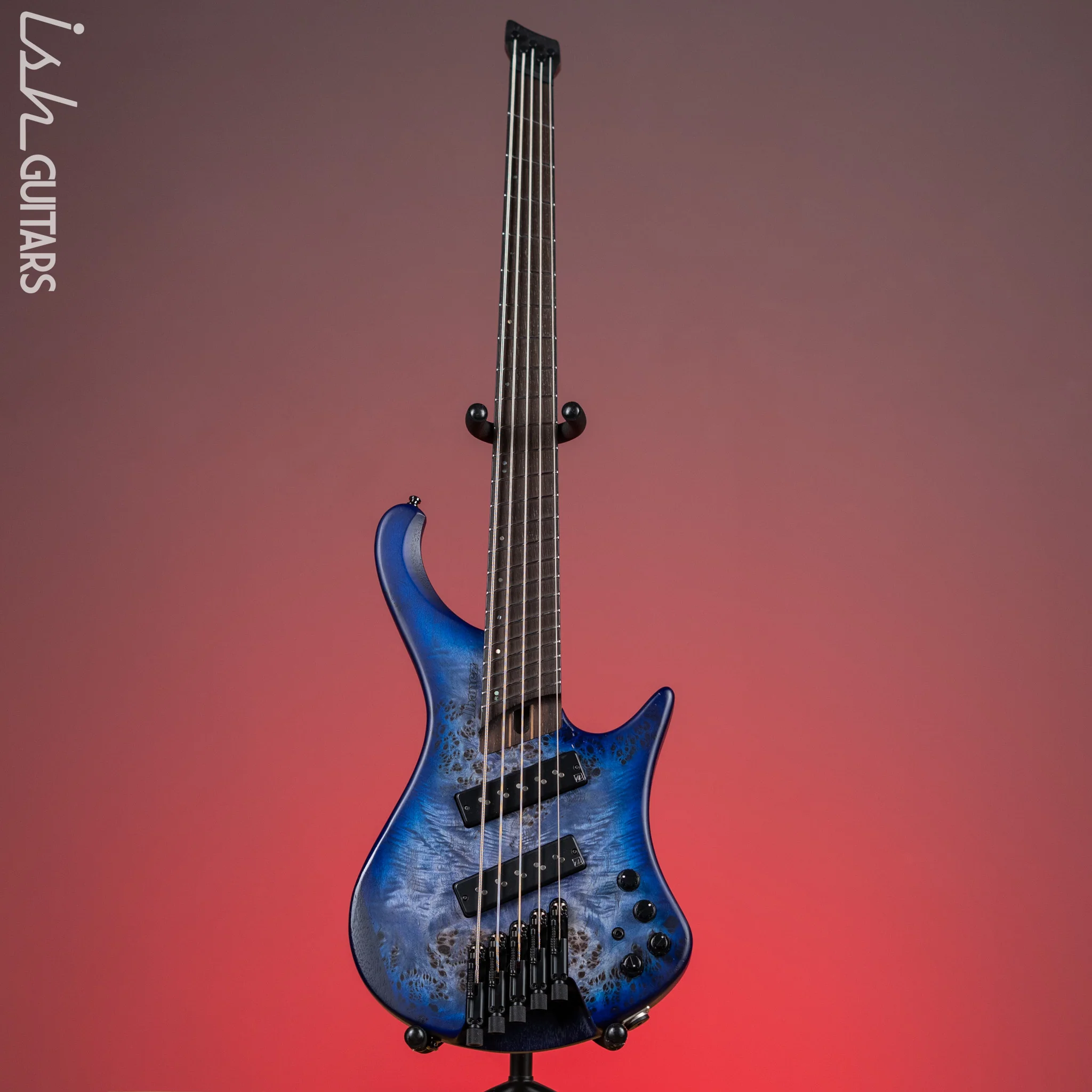2021 Ibanez EHB1505MS Pacific Blue Burst - Image 2