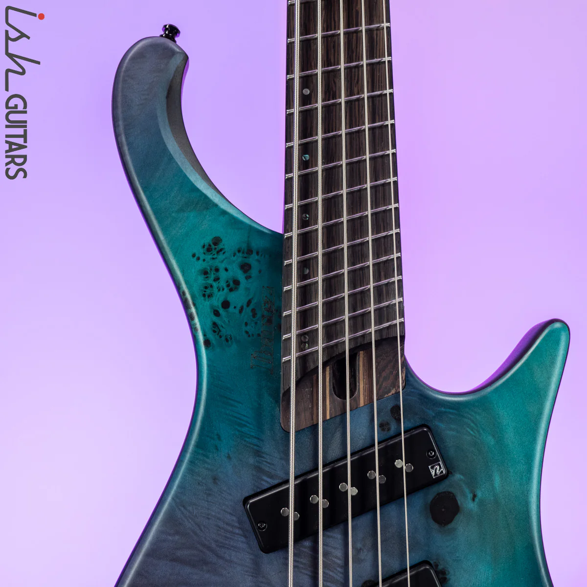 2021 Ibanez EHB1505MS TSF Tropical Sea Floor 5-String Multi-Scale - Image 3