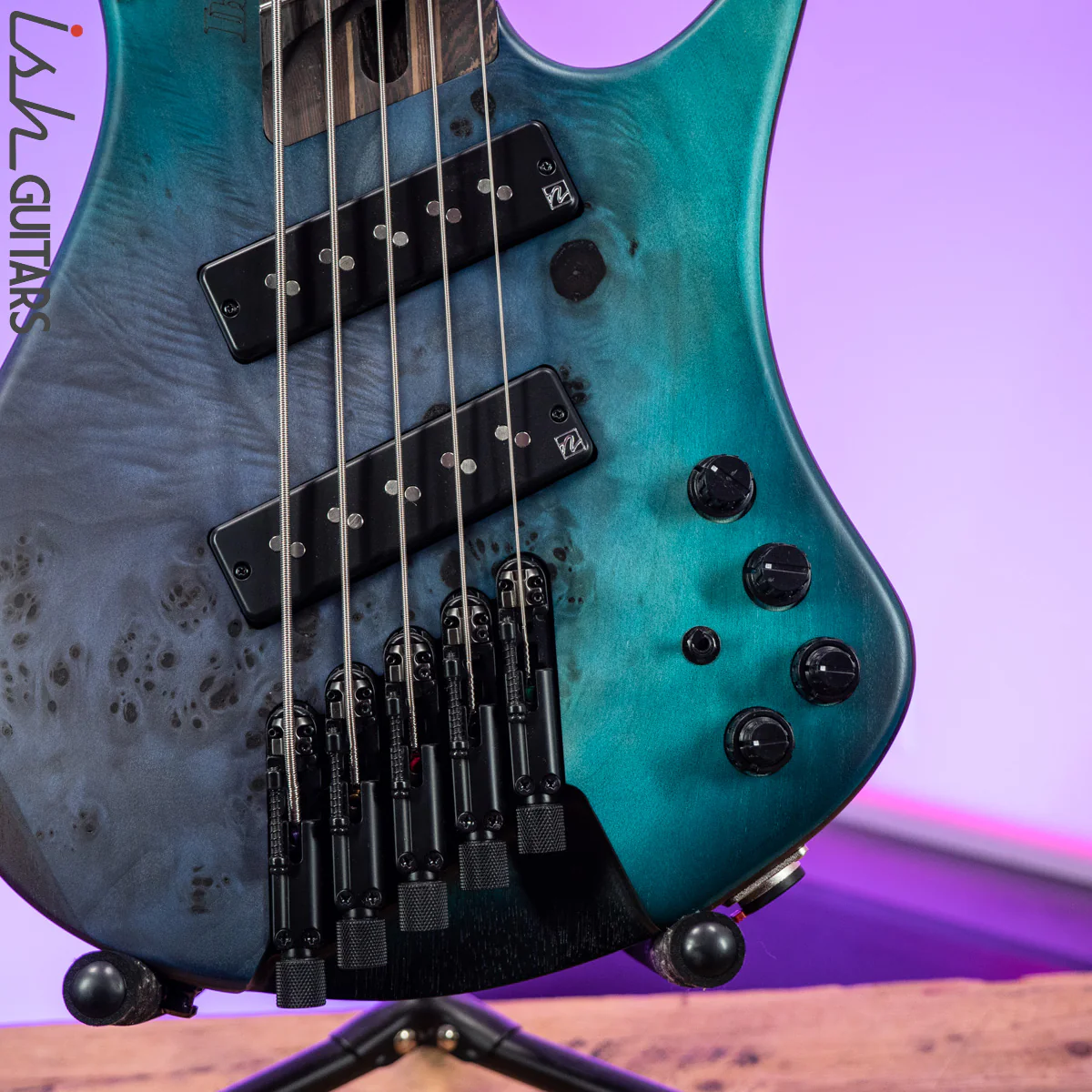 2021 Ibanez EHB1505MS TSF Tropical Sea Floor 5-String Multi-Scale - Image 4