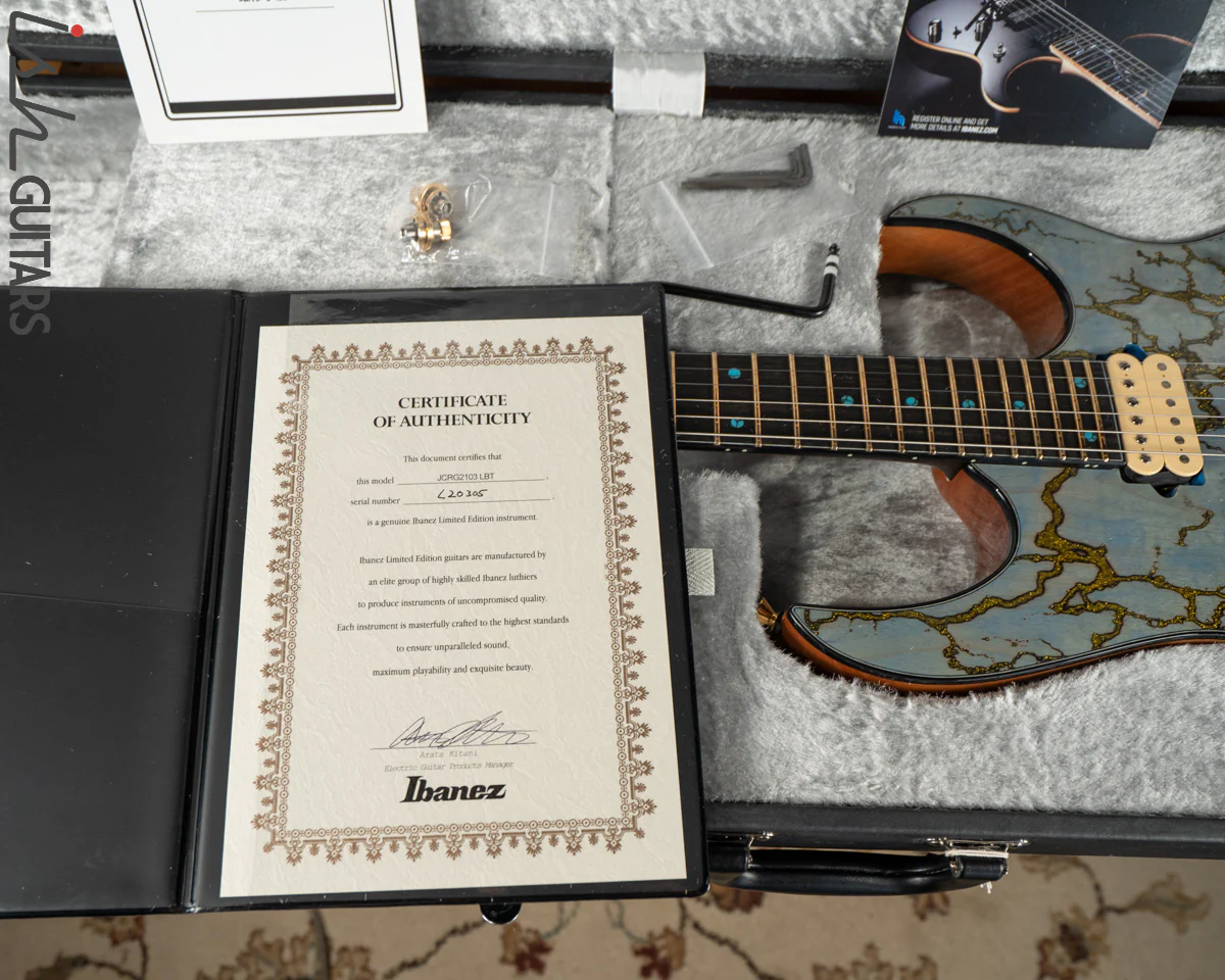 Ibanez JCRG2103 J Custom Limited Series Electric Guitar Resin Top - Image 15