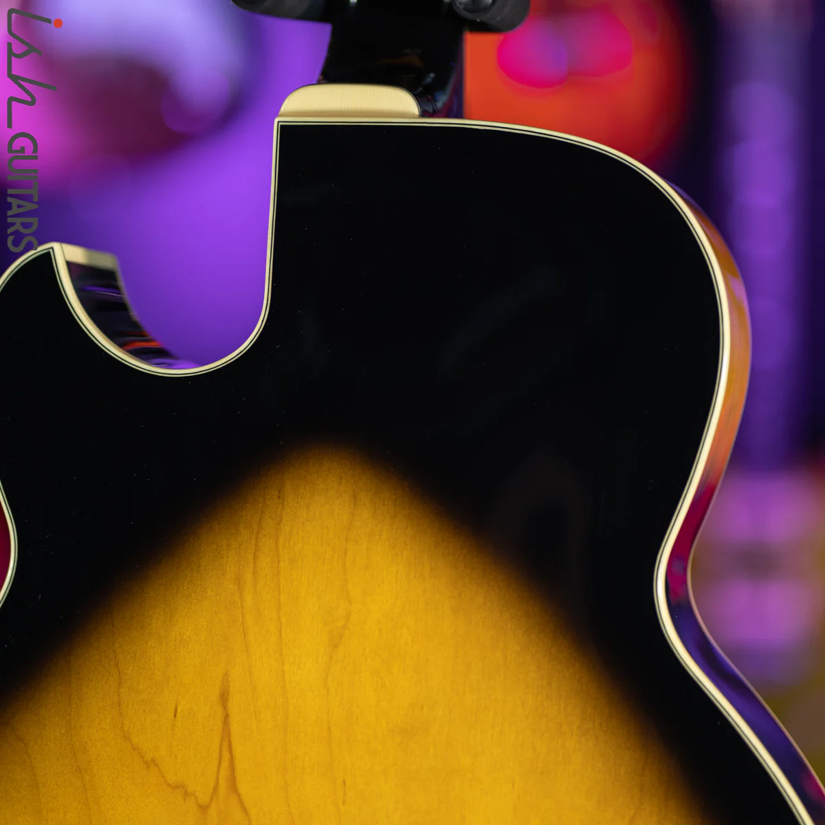 Ibanez LGB300 George Benson Signature Yellow Sunburst - Image 10