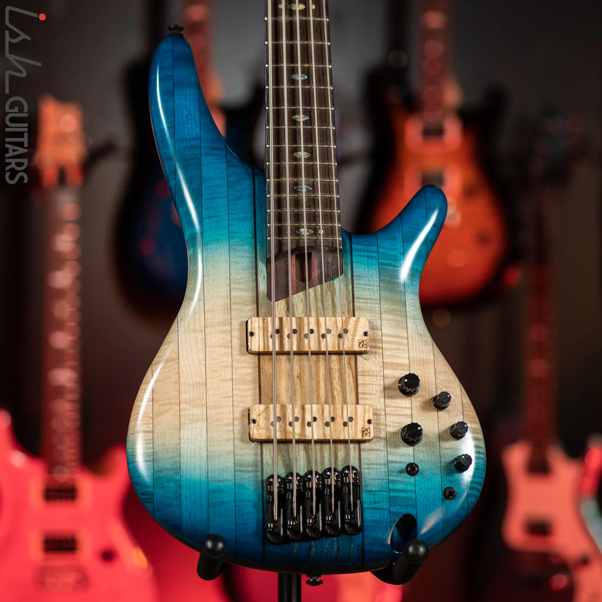 Ibanez Premium SR5CMLTD 5-String Caribbean Islet Low Gloss