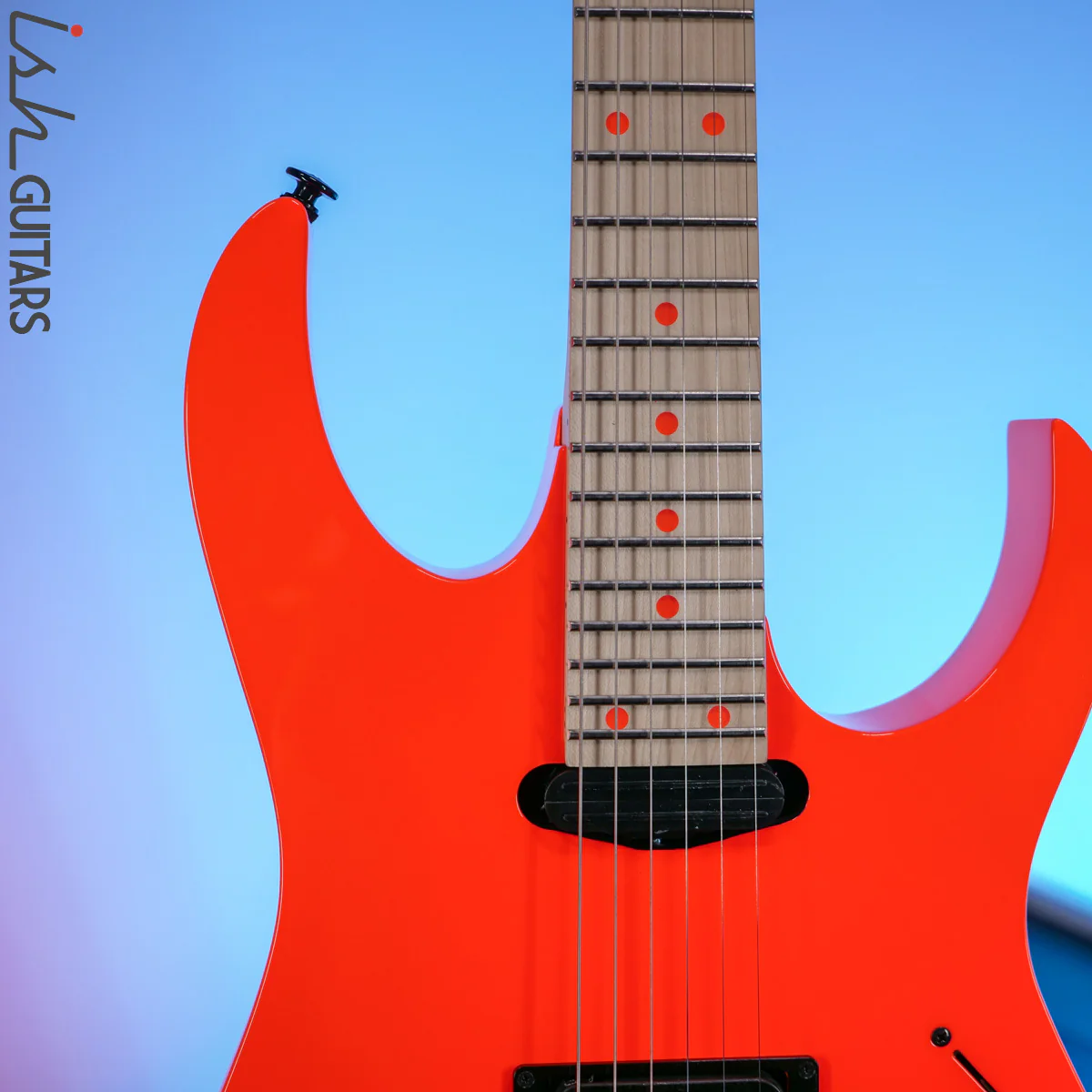 2021 Ibanez RG565 Fluorescent Orange - Image 3