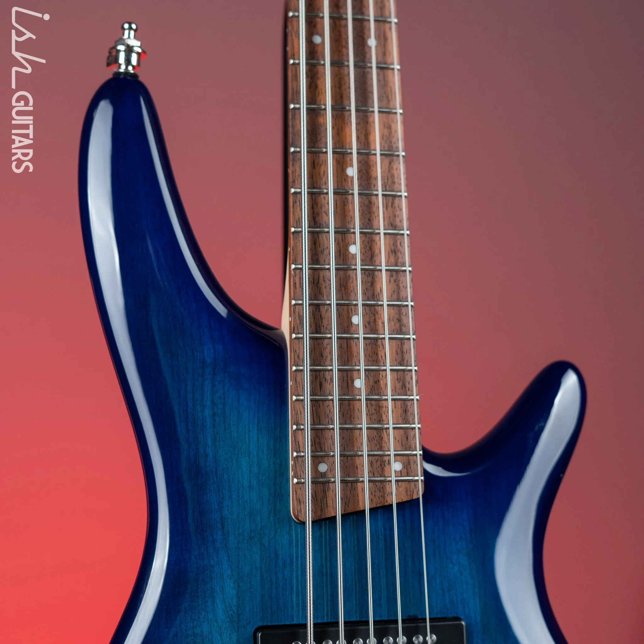 2021 Ibanez SDGR SR375E Sapphire Blue - Image 3