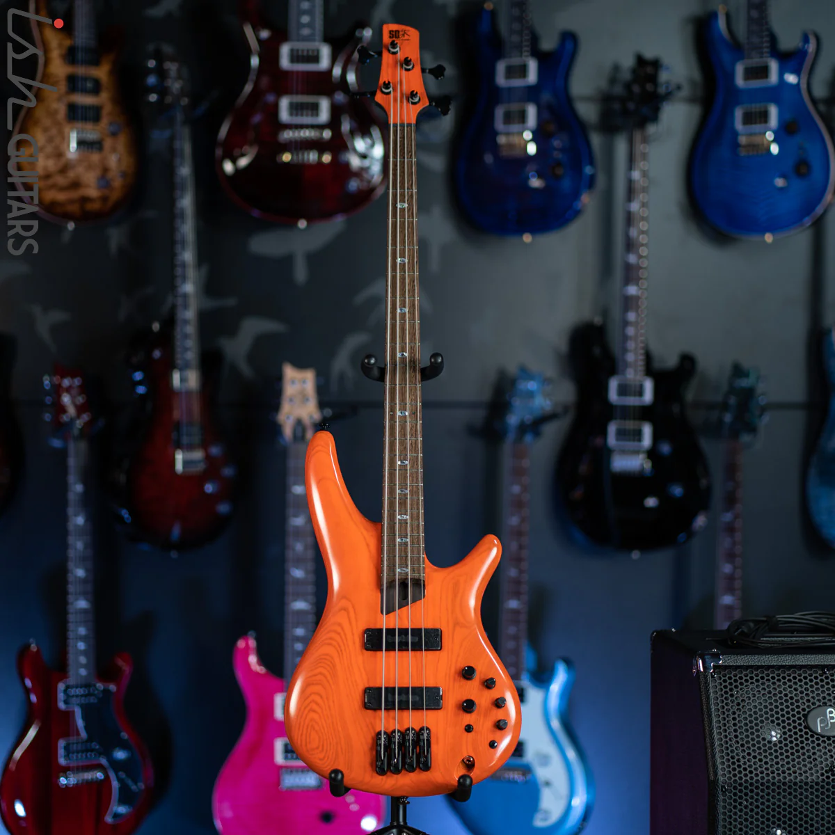 Ibanez Prestige SR4600 Bass Orange Solar Flare Low Gloss - Image 2