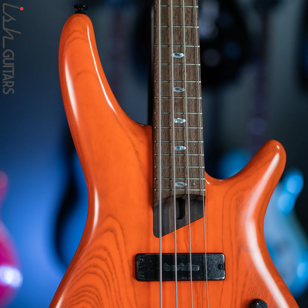 Ibanez Prestige SR4600 Bass Orange Solar Flare Low Gloss - Image 3