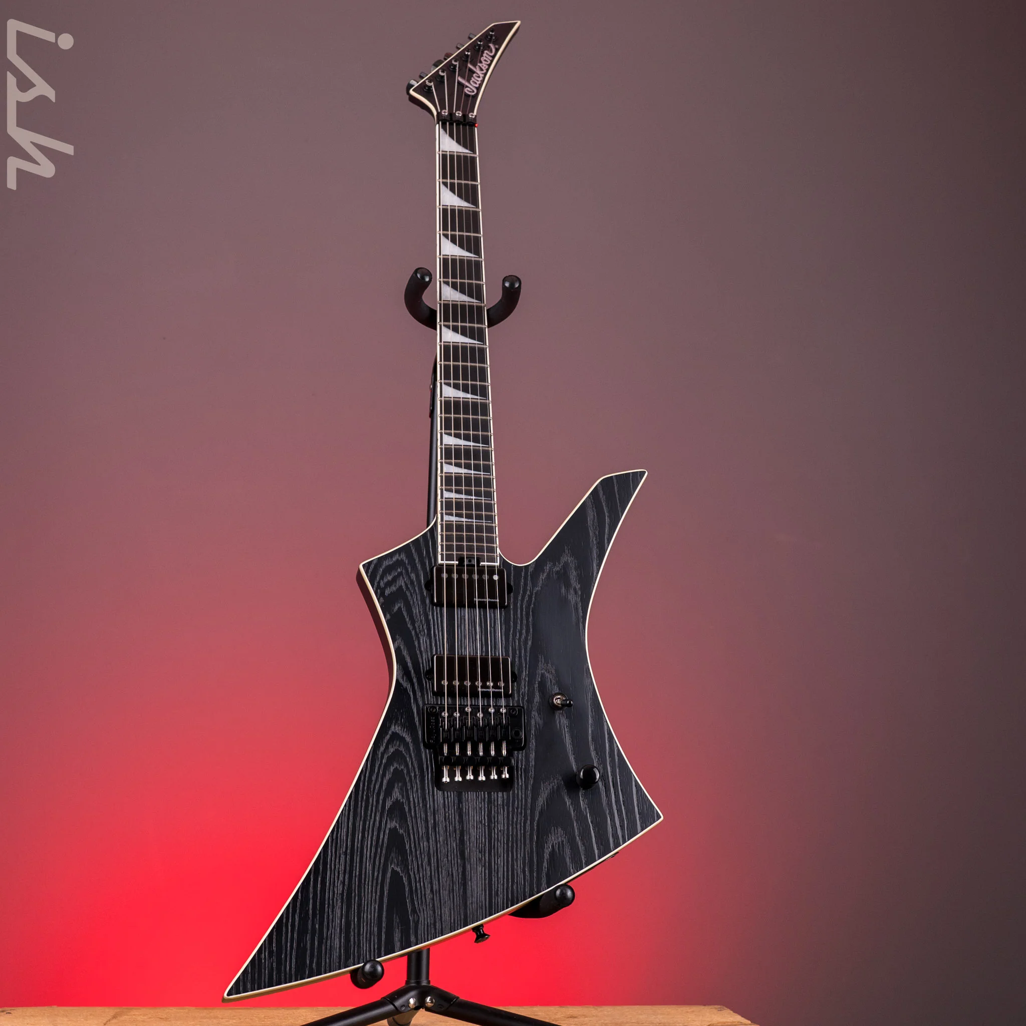 2021 Jackson Pro Series Jeff Loomis Signature Kelly Black Ash - Image 2