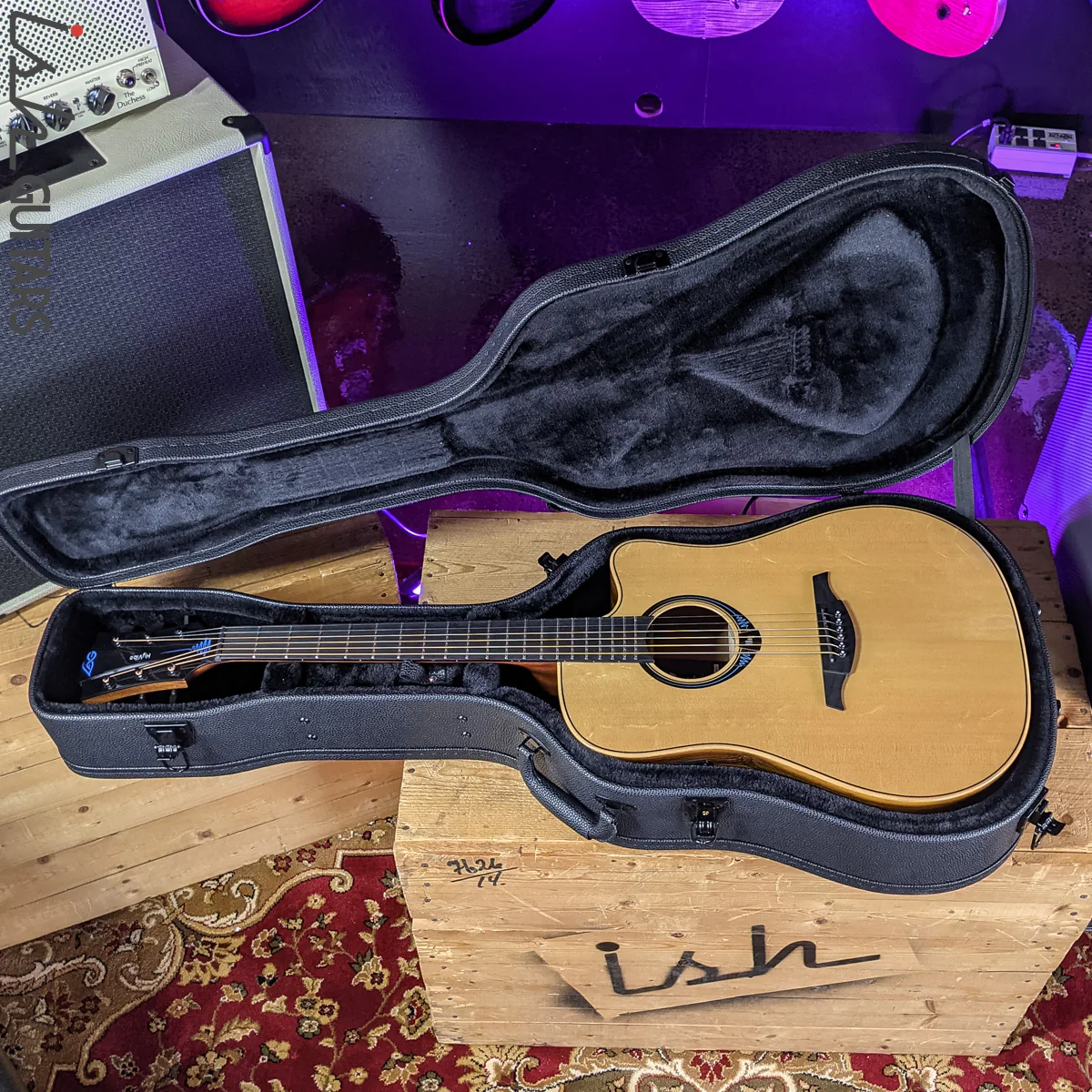 Lâg THV30DCE Dreadnought Hyvibe Tramontane Smart Guitar - Image 13