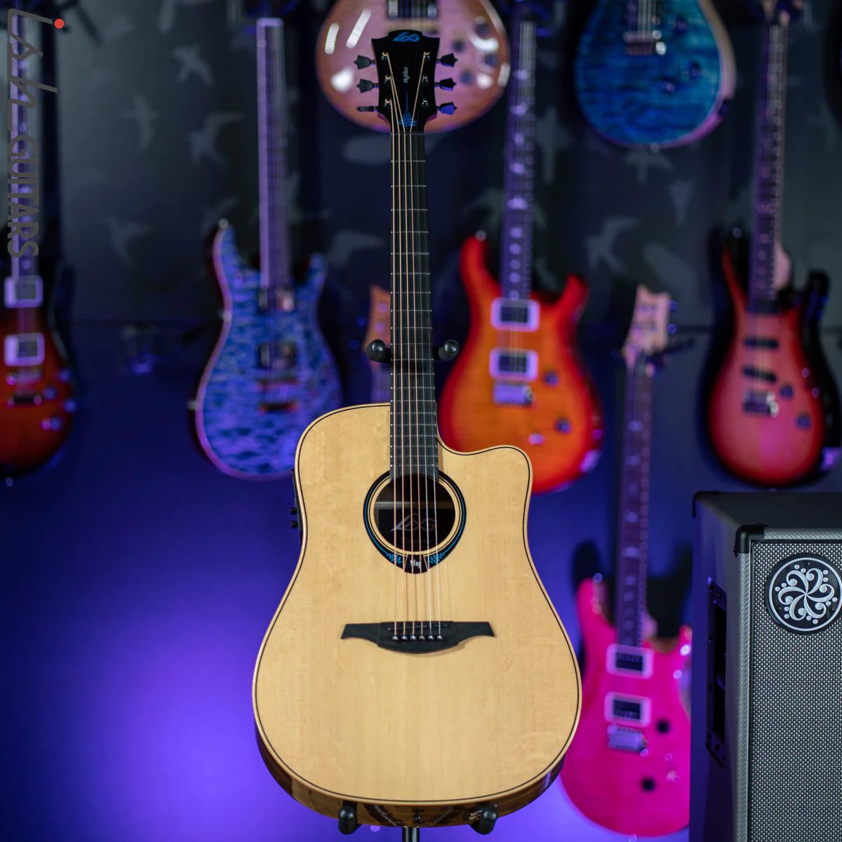 Lâg THV30DCE Dreadnought Hyvibe Tramontane Smart Guitar - Image 3