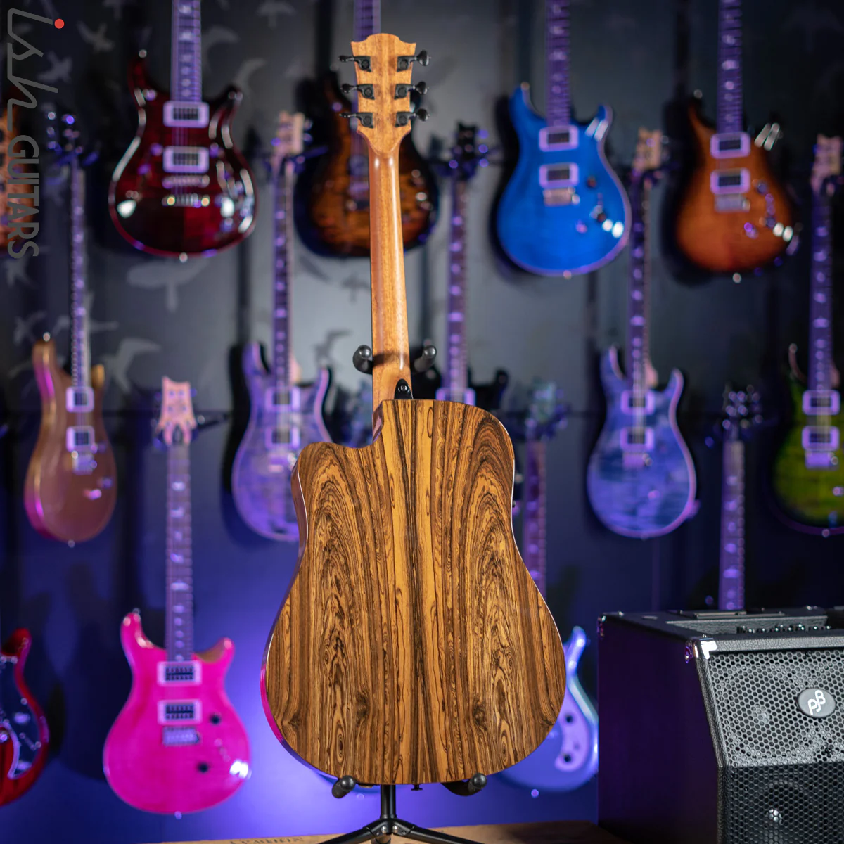 Lag Tramontane HyVibe THV30DCE Acoustic Electric Smart Guitar Natural - Image 7