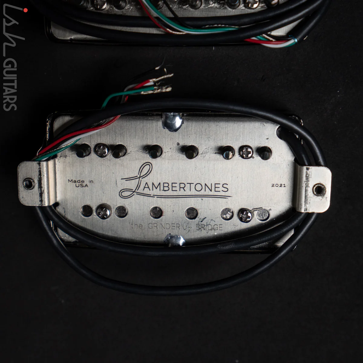 Lambertones "The Crema" Grinder Bridge Humbucker 4 Wire Set - Image 5