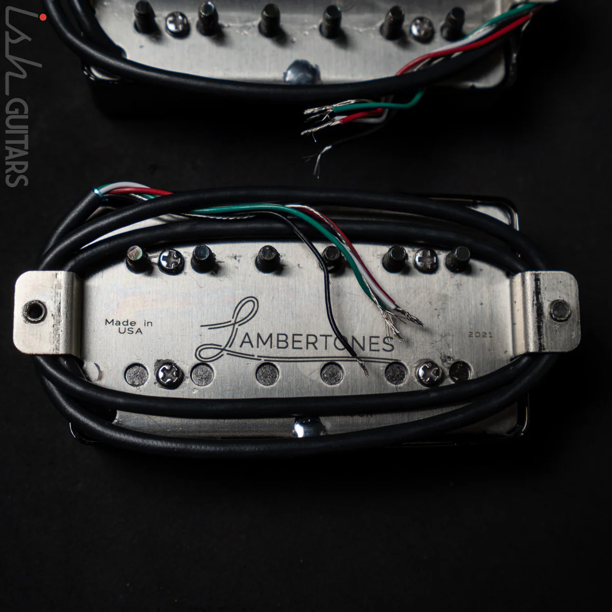 Lambertones "The Crema" Grinder Bridge Humbucker 4 Wire Set - Image 6