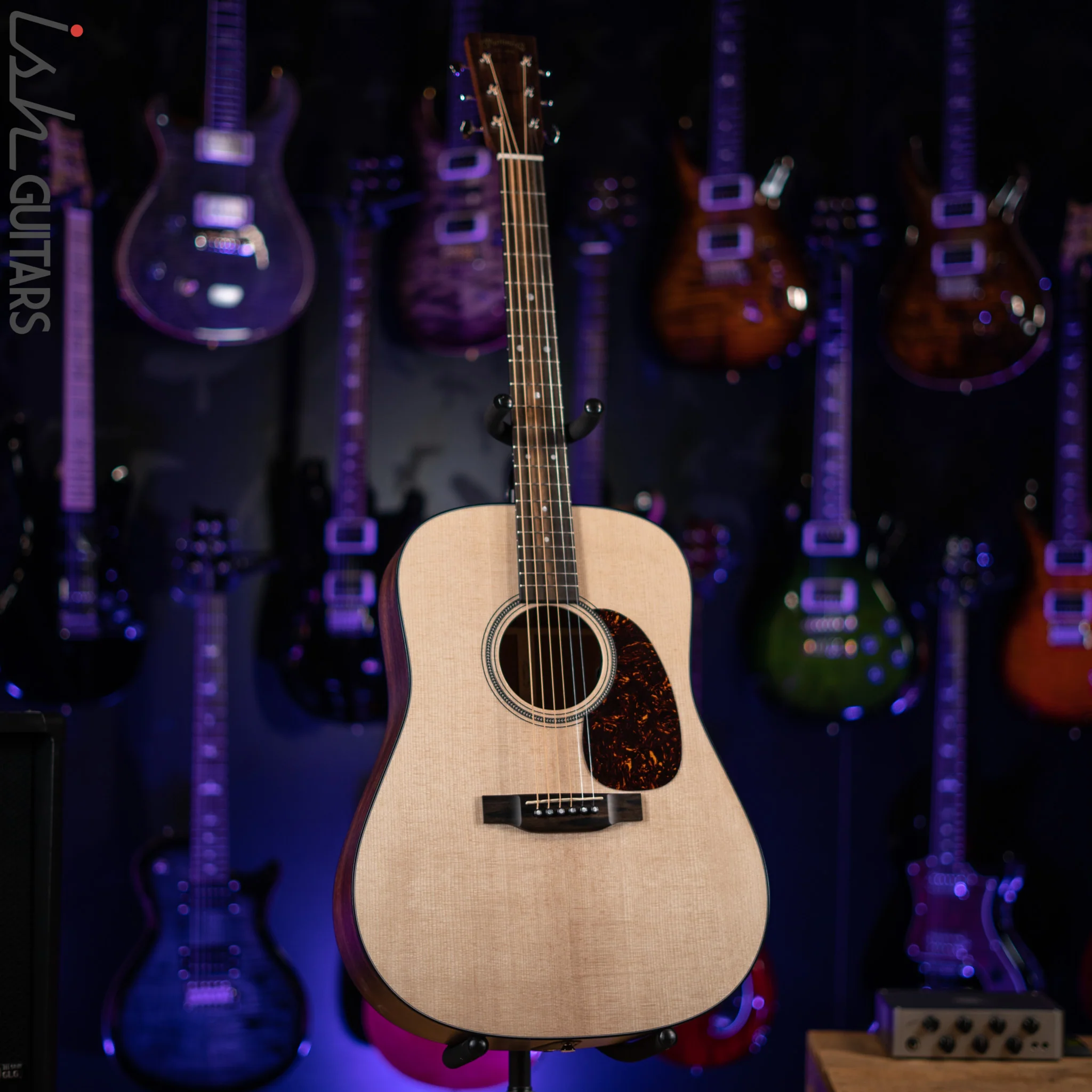 2021 Martin D-16E Mahogany Acoustic-Electric Guitar Natural - Image 3