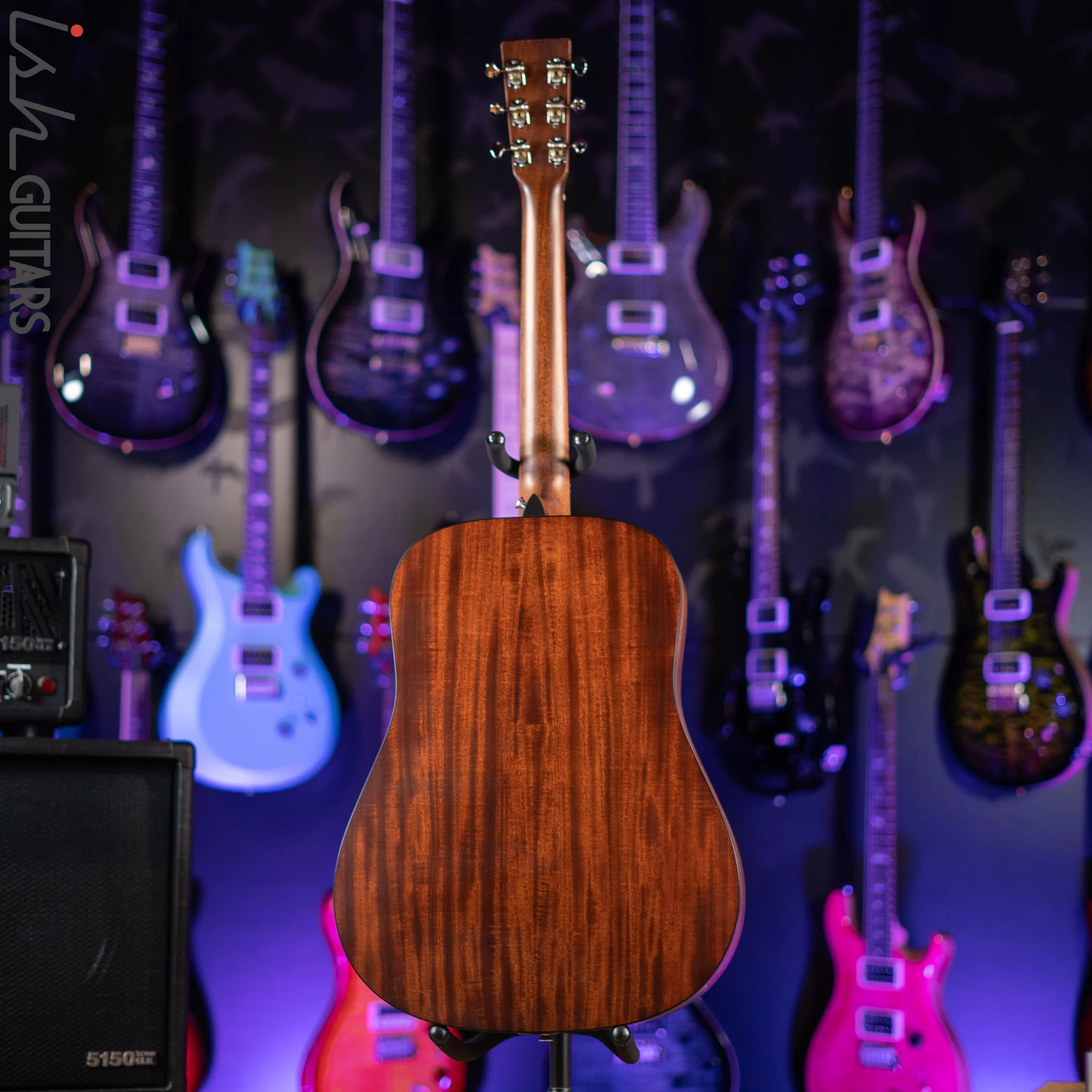 2021 Martin D-16E Mahogany Acoustic-Electric Guitar Natural - Image 9