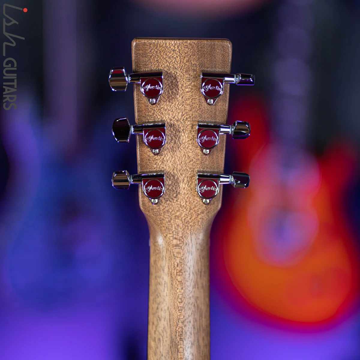 Martin DJr-10E Streetmaster Natural Sapele - Image 12
