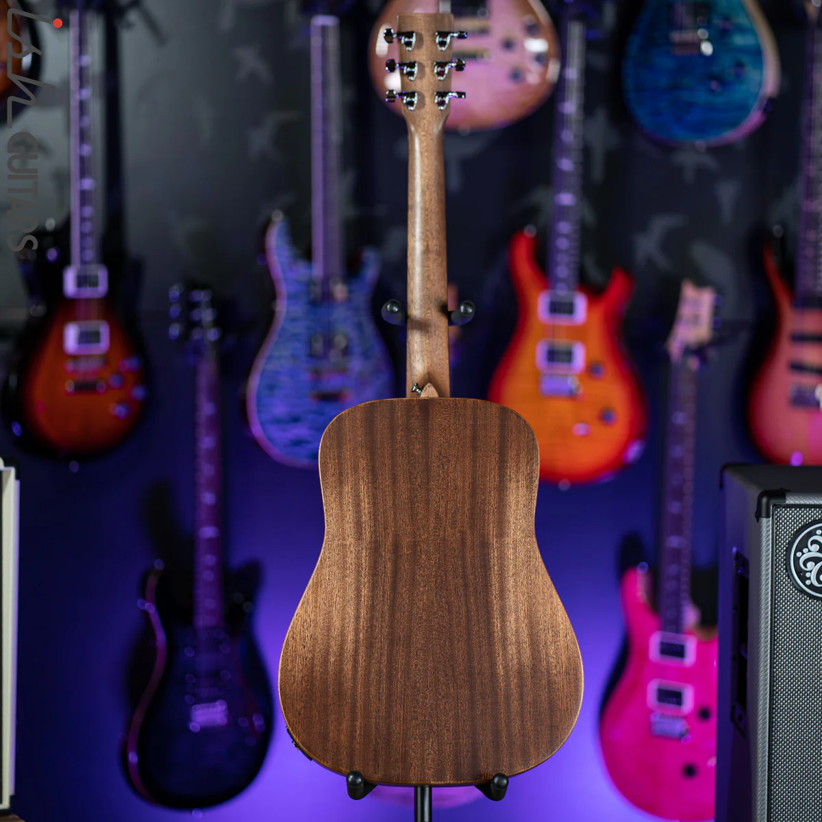 Martin DJr-10E Streetmaster Natural Sapele - Image 8