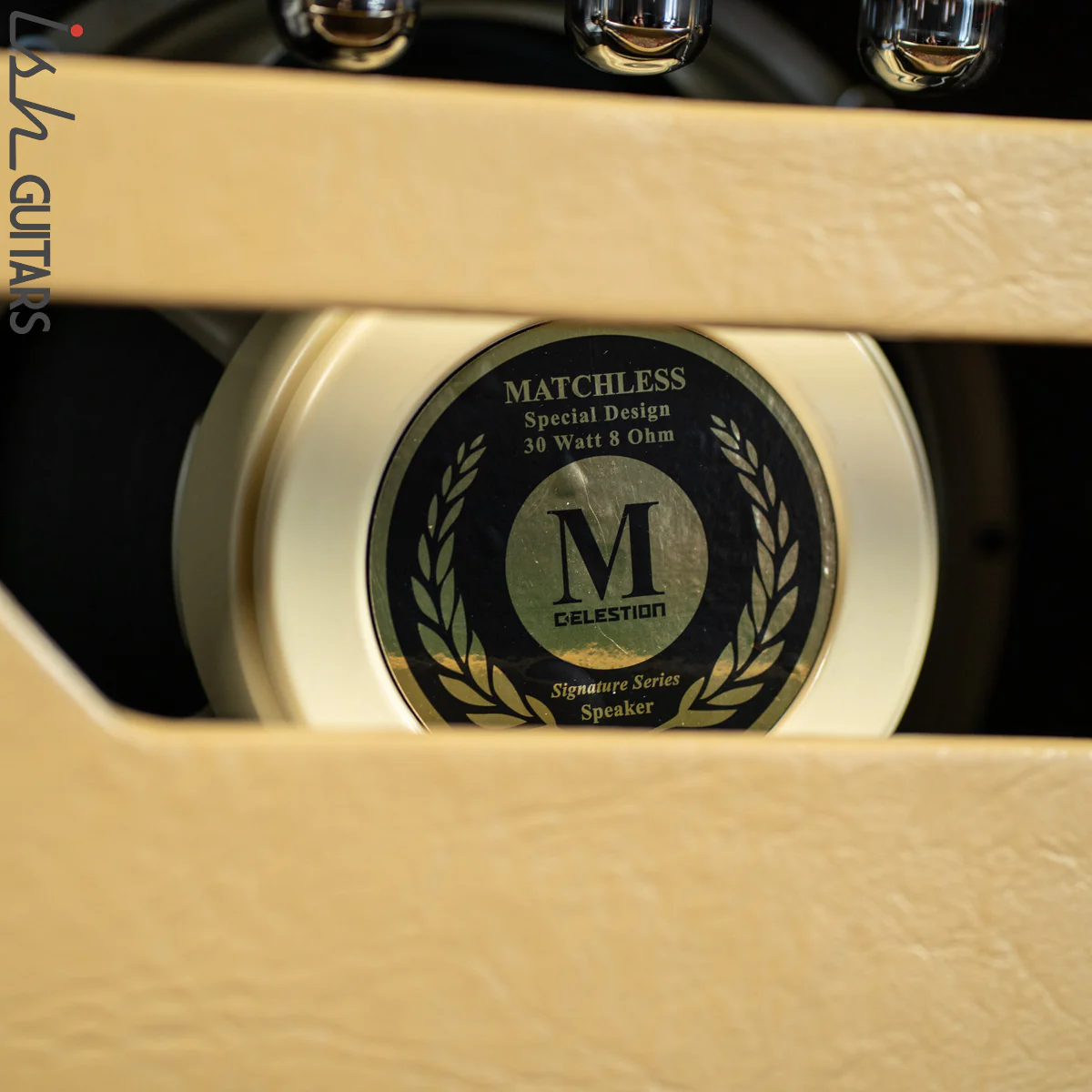 Matchless Laurel Canyon Reverb Combo Amplifier 20W Cream/Gold - Image 7