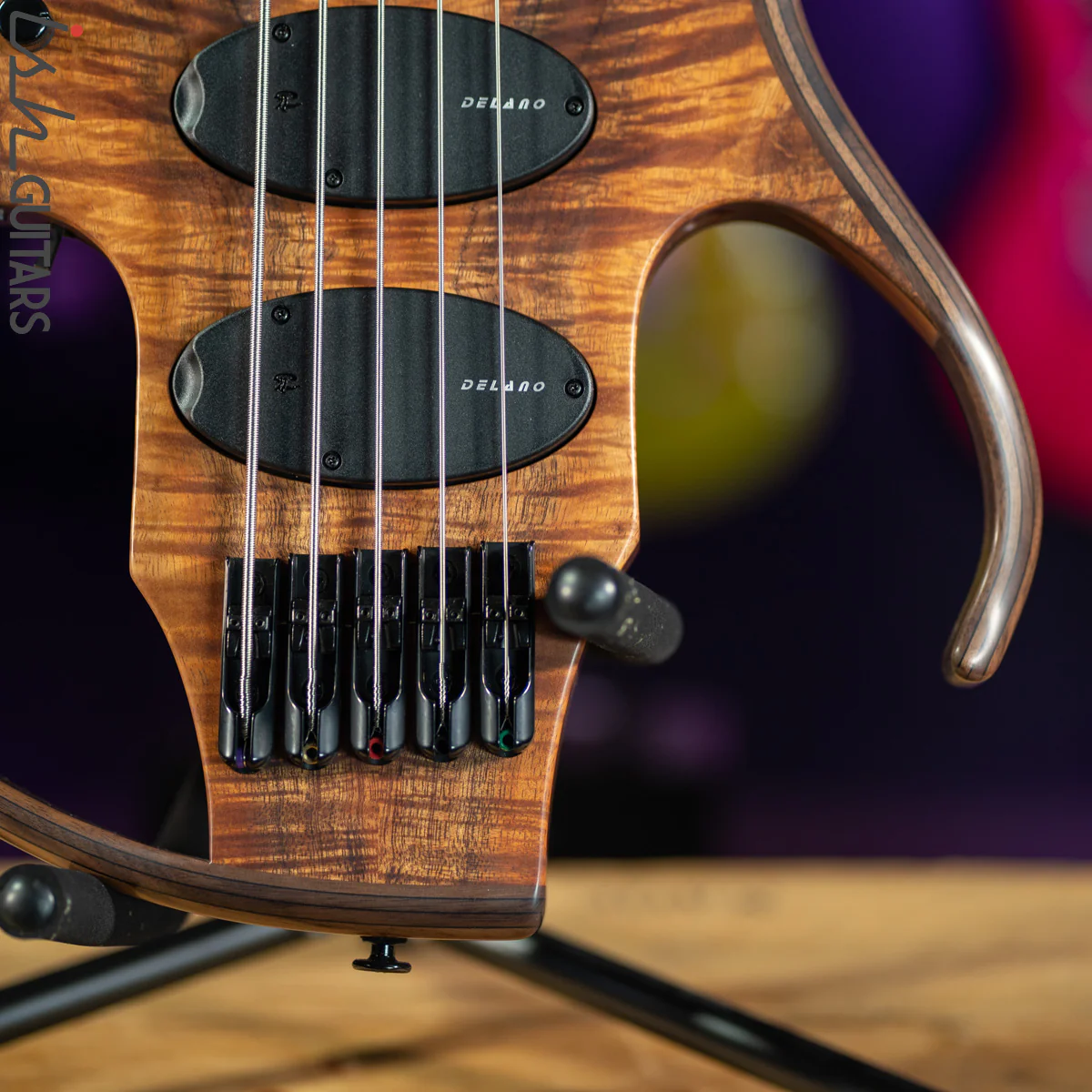 2021 Paul Lairat Stega Deluxe Natural Koa Top - Image 5