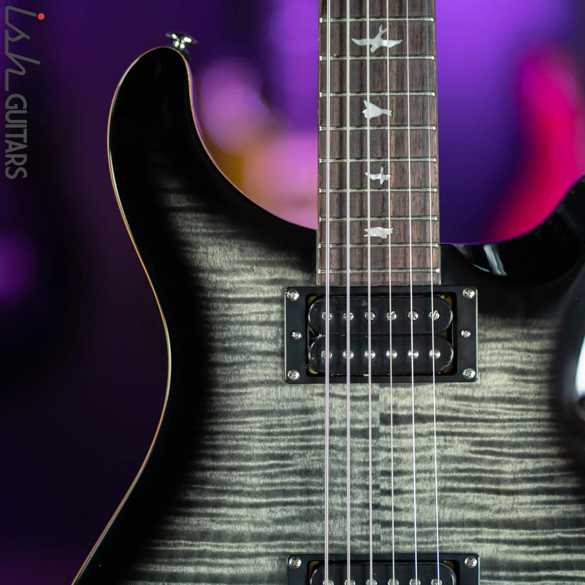 PRS 277 SE Baritone Charcoal Burst - Image 3