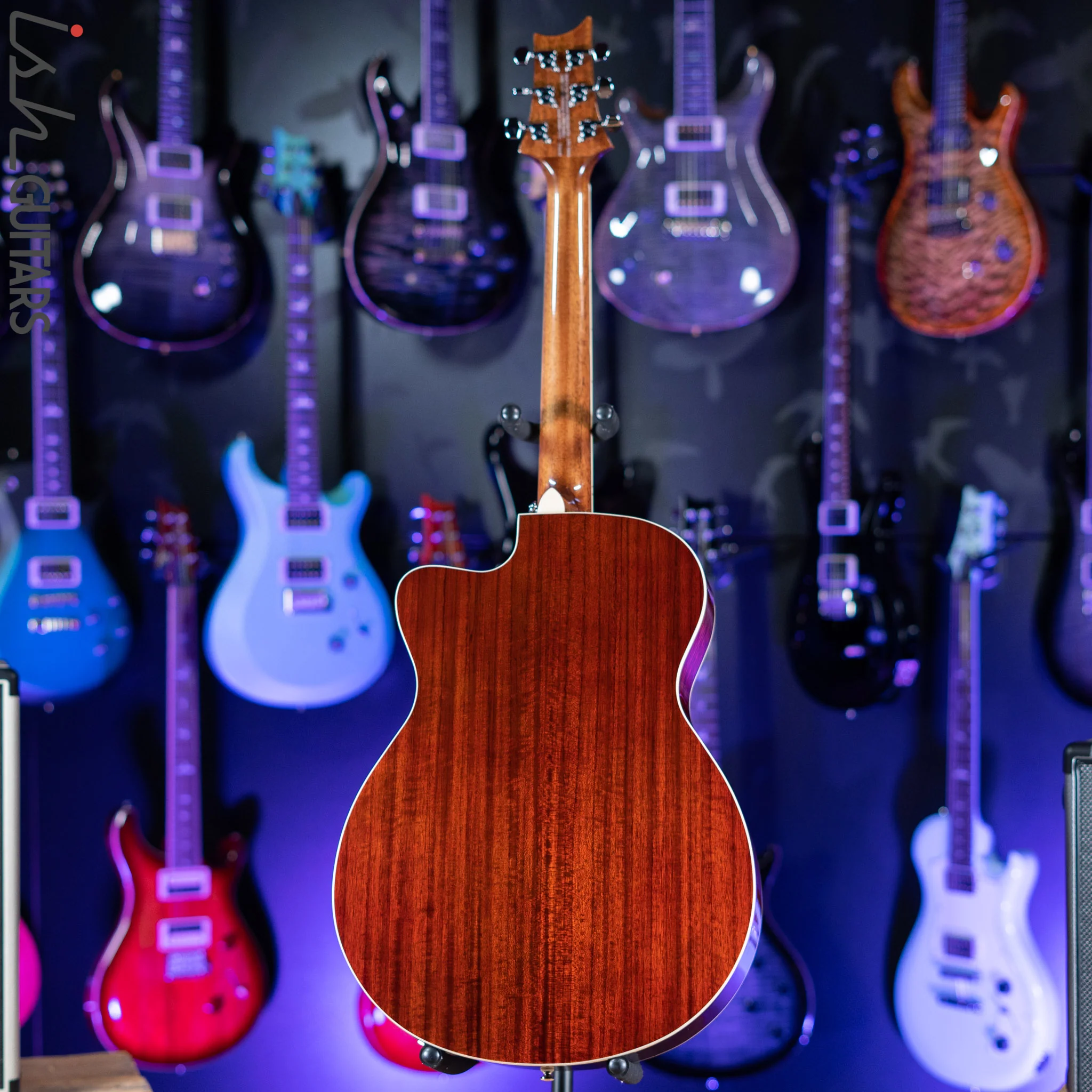 2021 PRS Angelus A40E Acoustic-Electric Guitar Tobacco Sunburst - Image 7