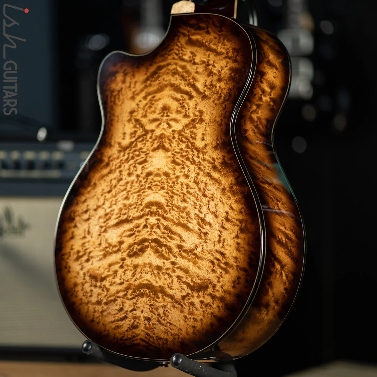 PRS Private Stock Angelus Acoustic Birdseye Mosaic Guitar - Image 13
