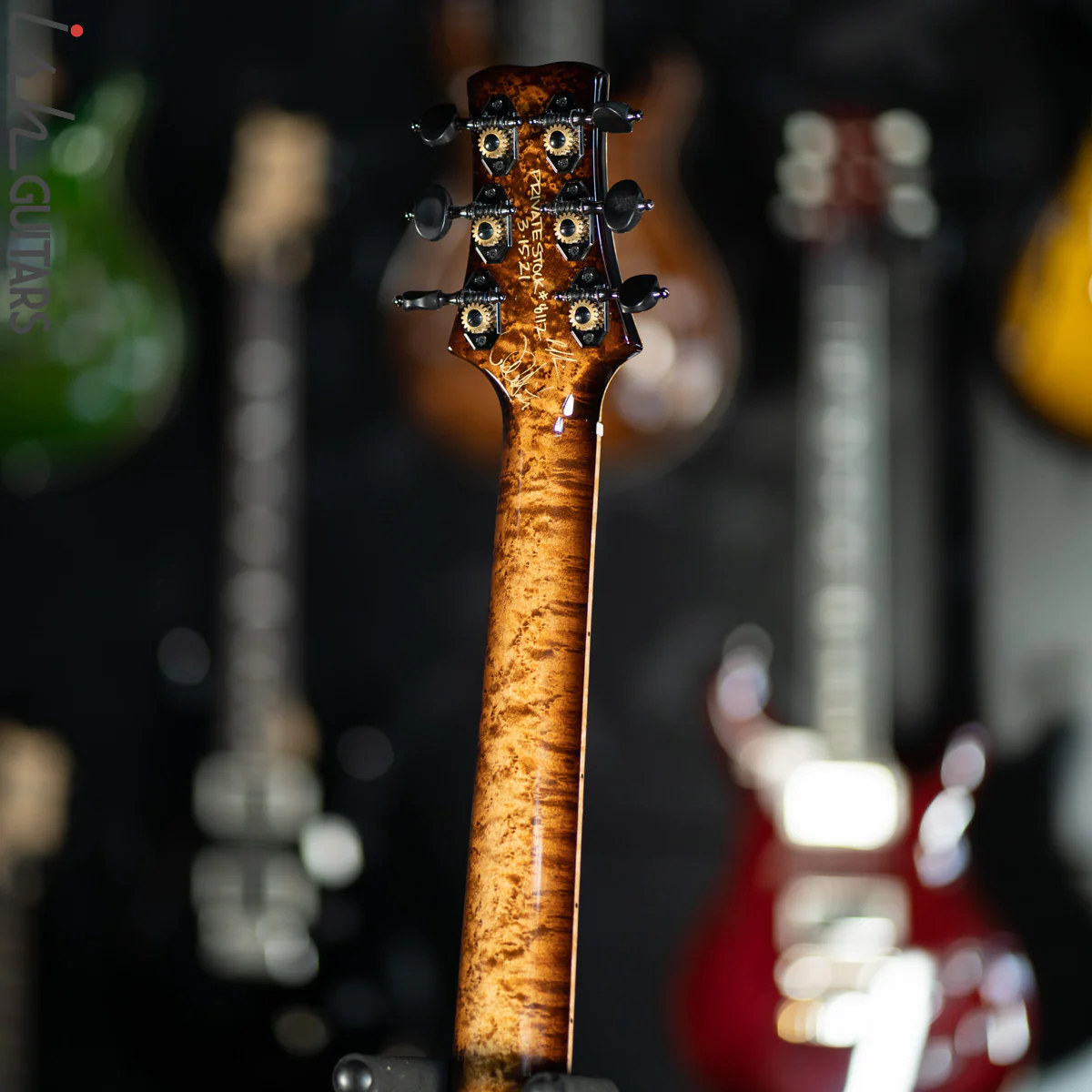 PRS Private Stock Angelus Acoustic Birdseye Mosaic Guitar - Image 16