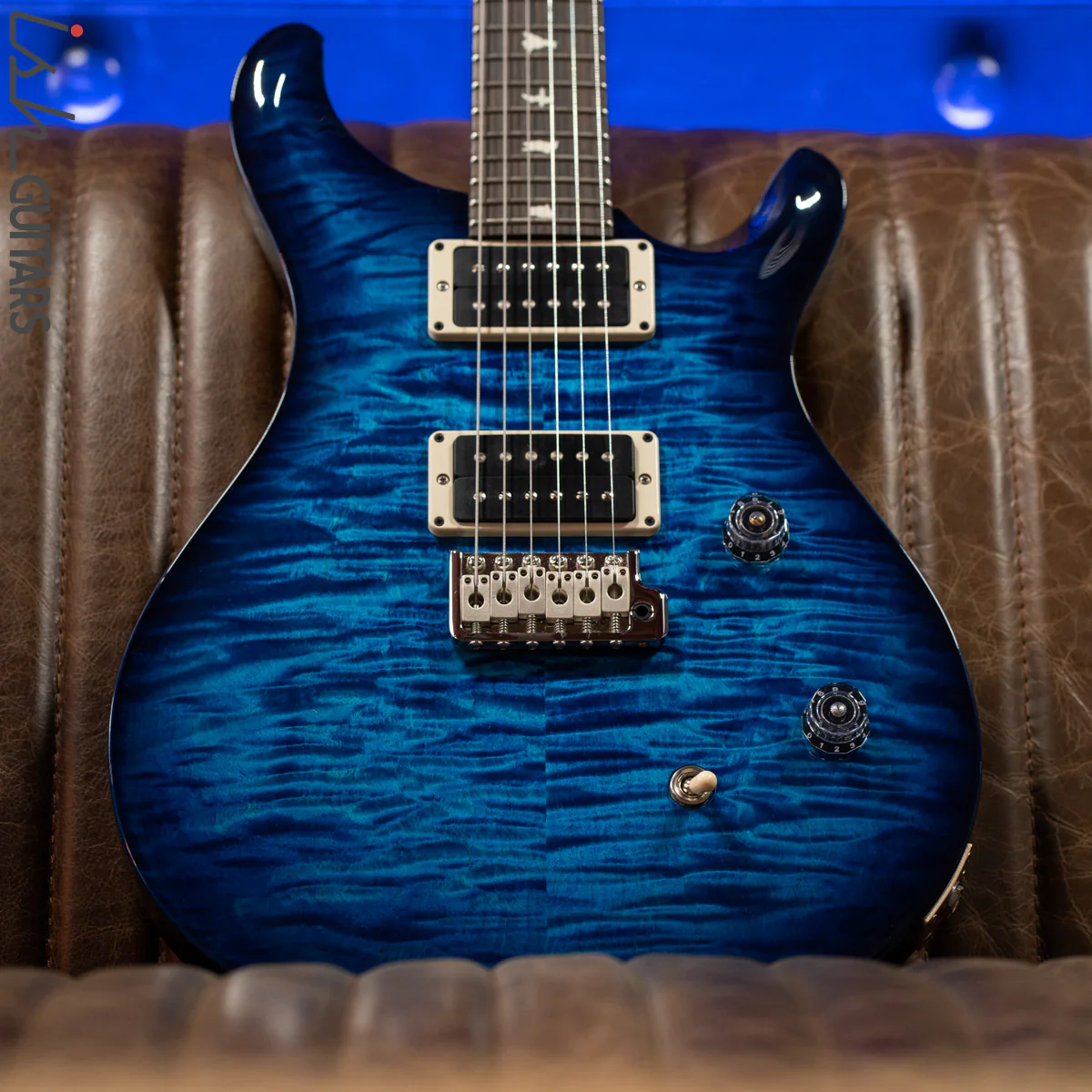 PRS CE 24 Custom Color Aquamarine Smokewrap - Image 2