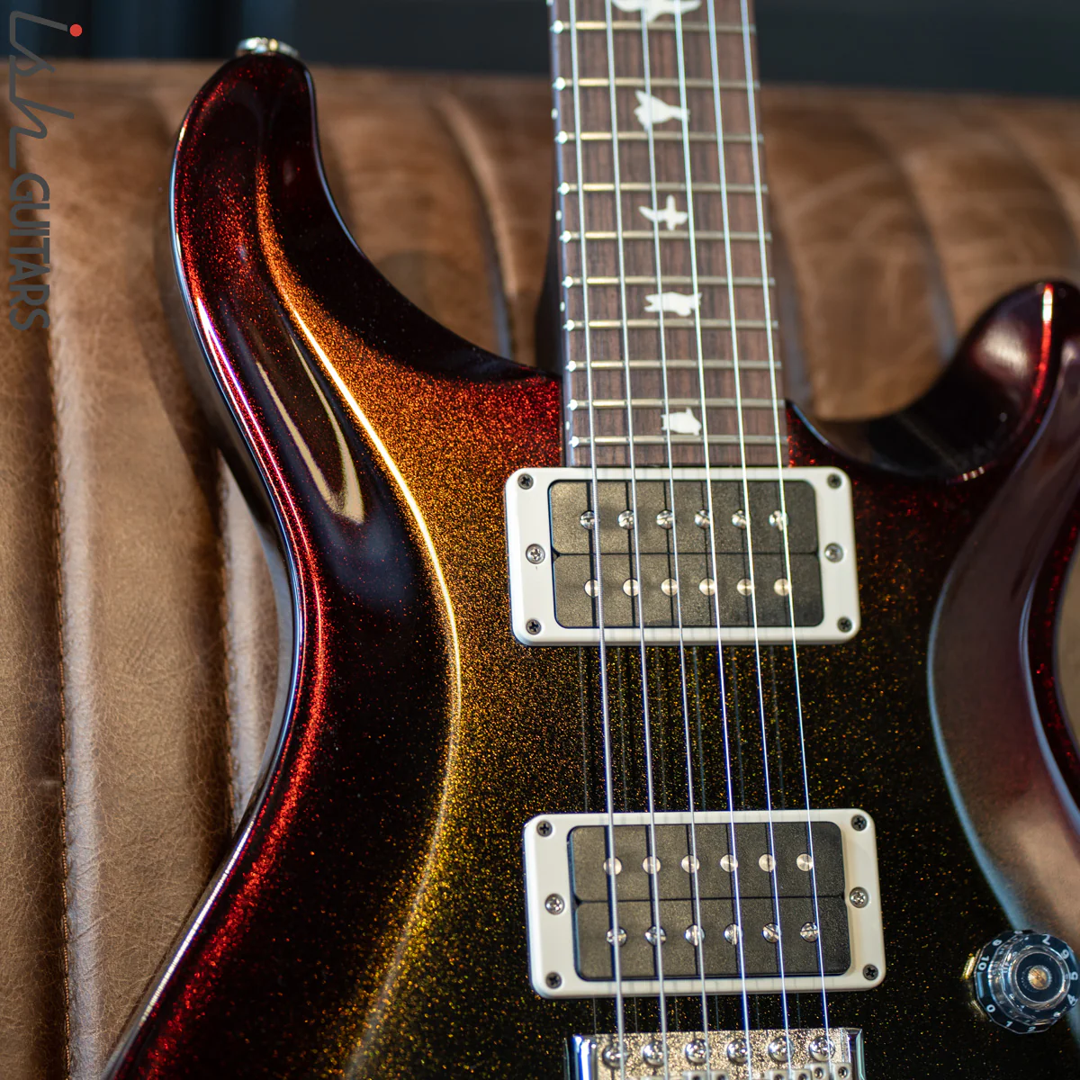PRS CE 24 Custom Color Gold Fireburst Metallic - Image 2