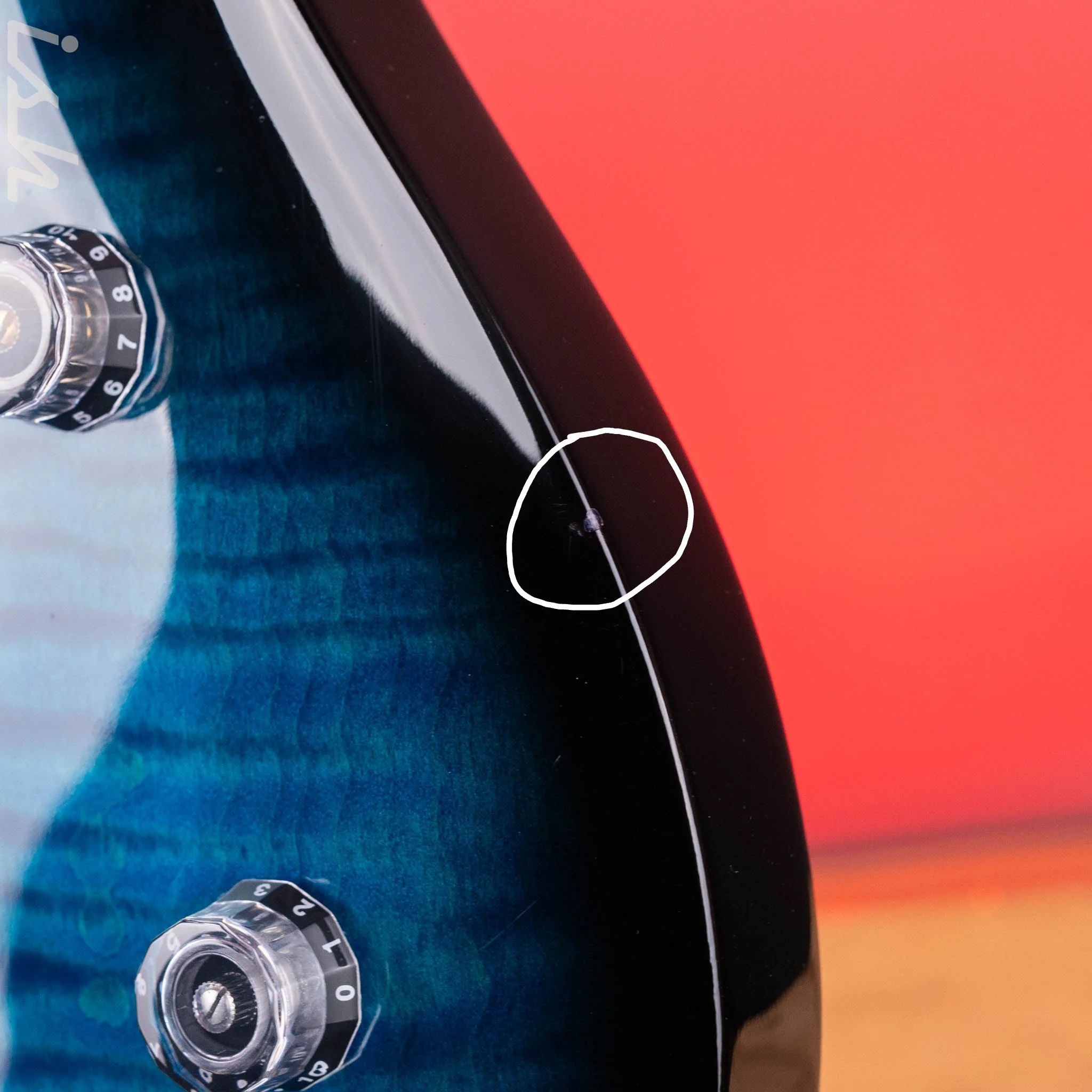 2021 PRS CE 24 Royal Blue Smokewrap - Image 9