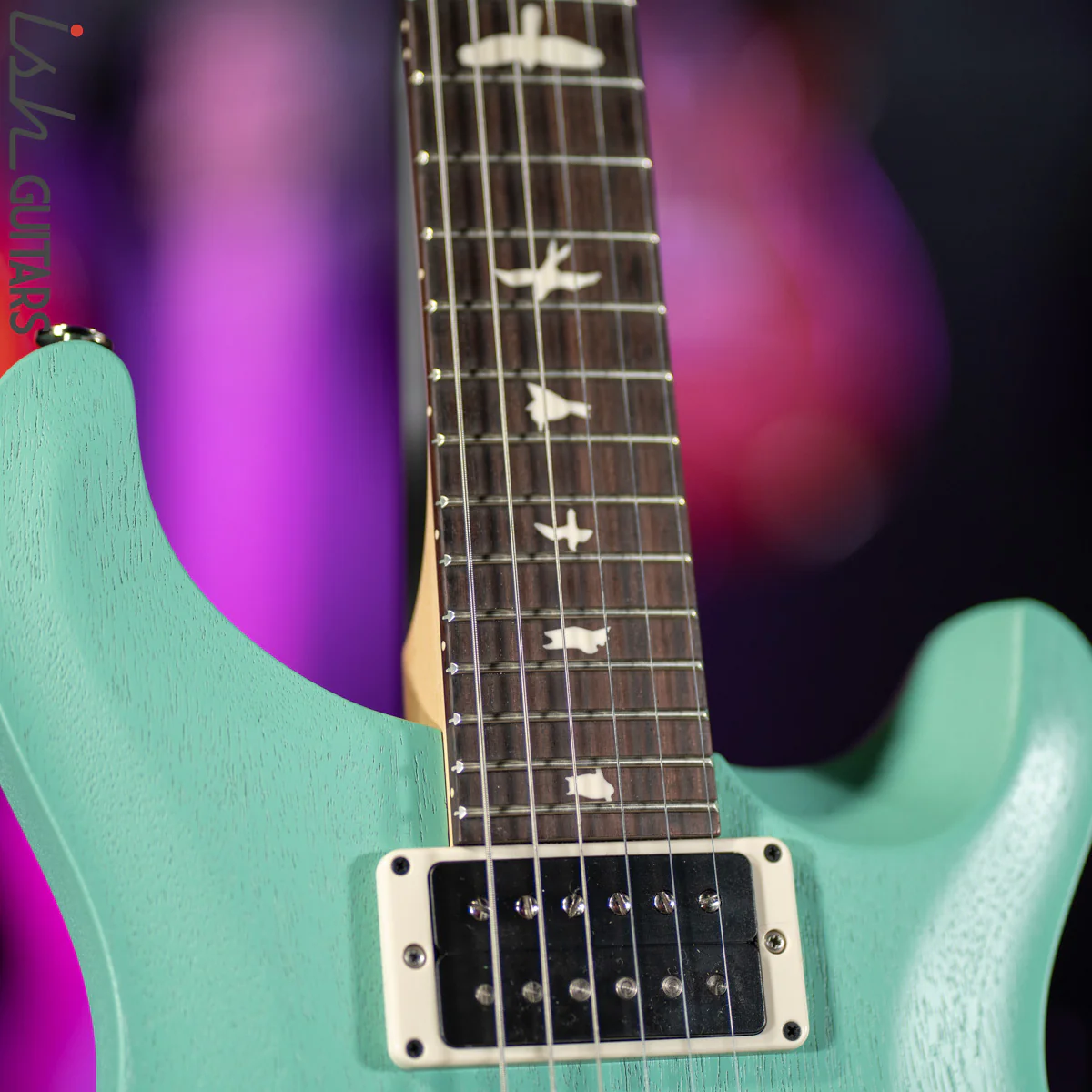 2021 PRS CE 24 Standard Satin Nitro Seafoam Green - Image 6