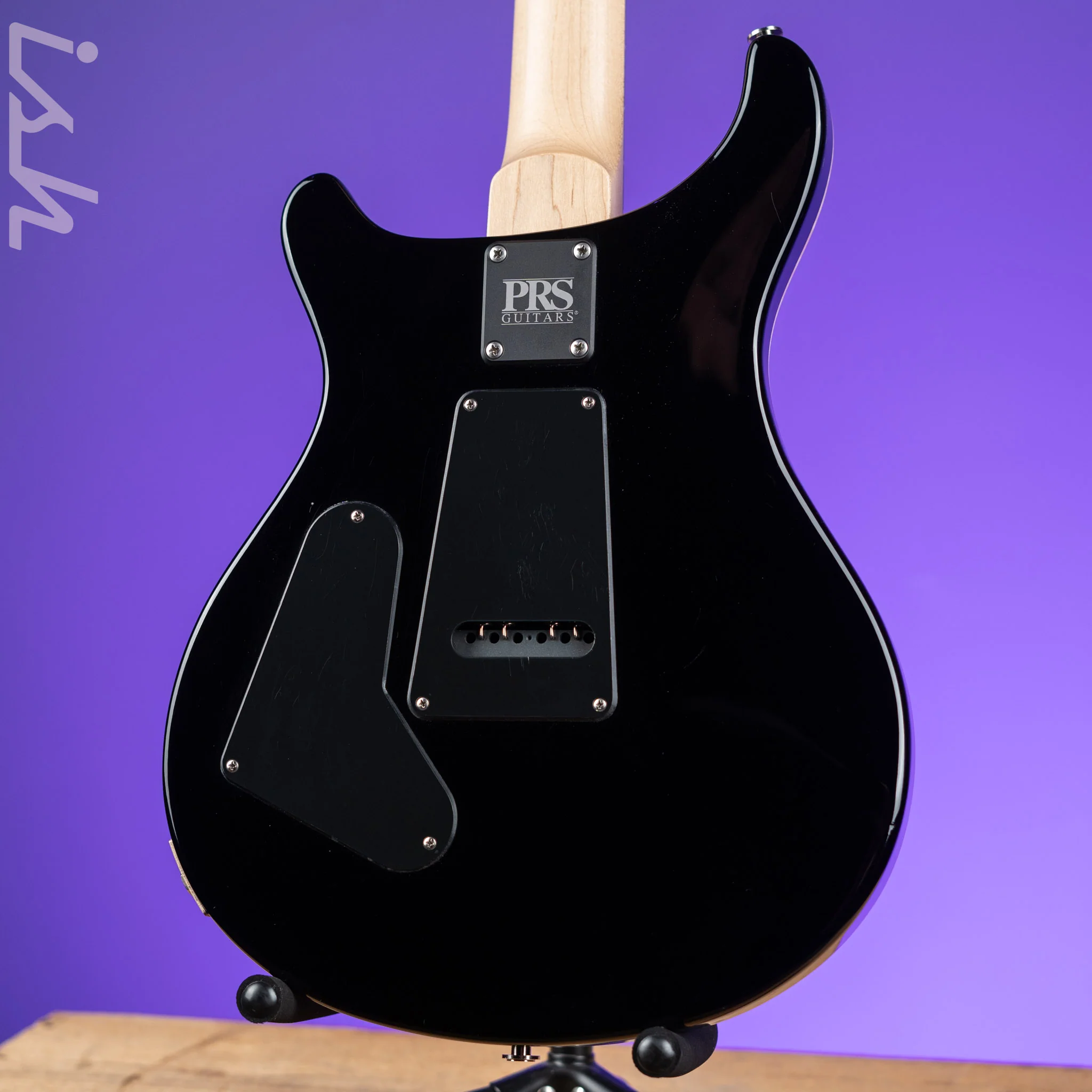 2021 PRS CE 24 Semi-Hollow Electric Guitar Charcoal - Image 9