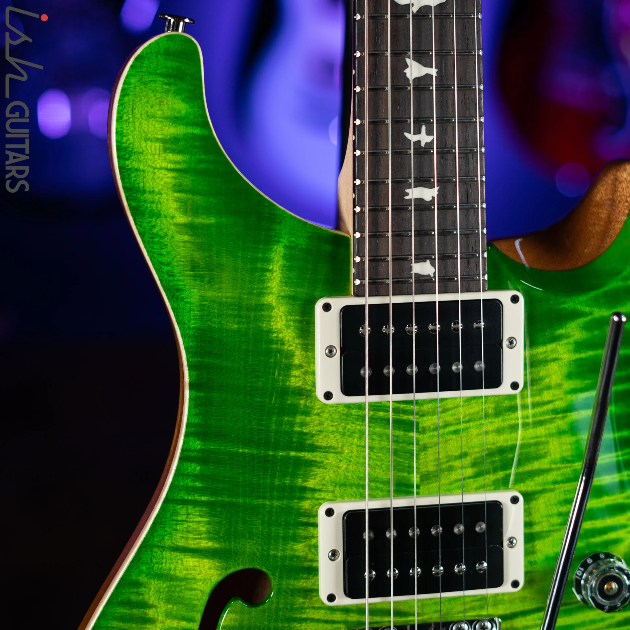 PRS CE 24 Semi-Hollow Eriza Verde - Image 3