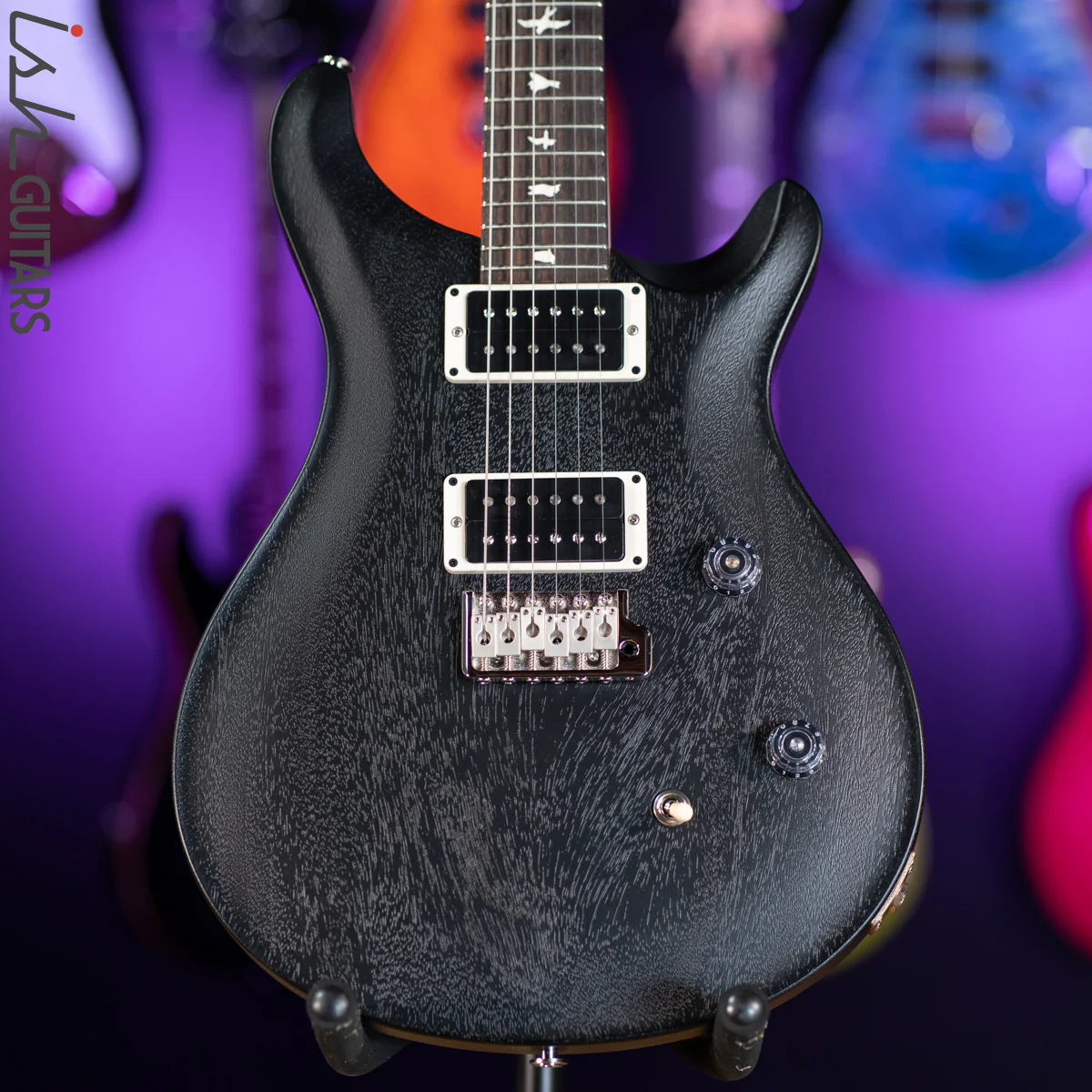 2021 PRS CE 24 Standard Satin Nitro Charcoal