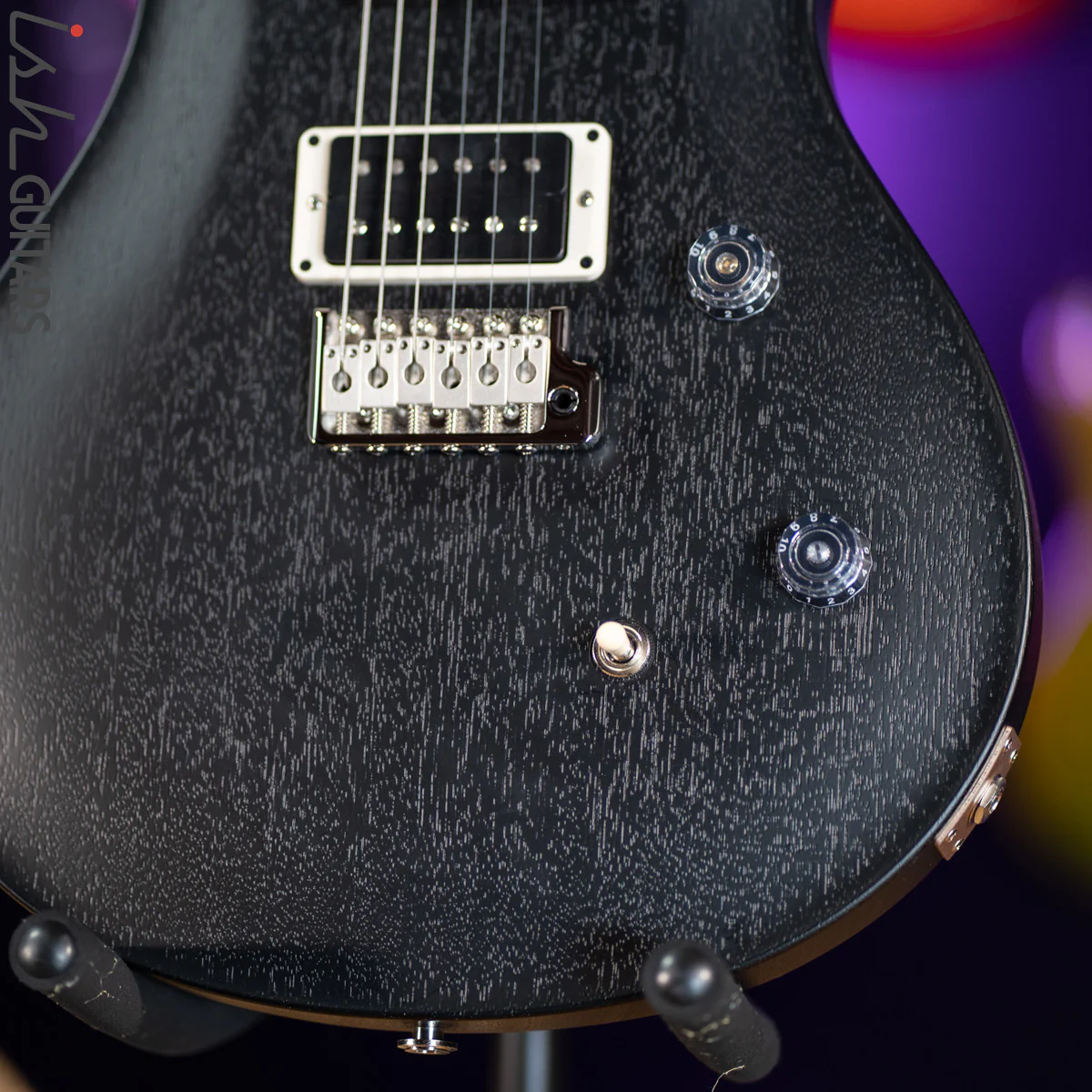 2021 PRS CE 24 Standard Satin Nitro Charcoal - Image 4