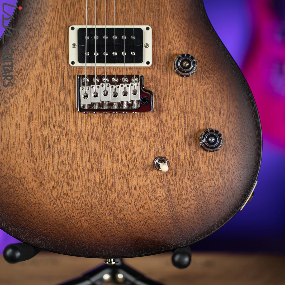 2021 PRS CE 24 Standard Satin Nitro McCarty Tobacco Burst - Image 4