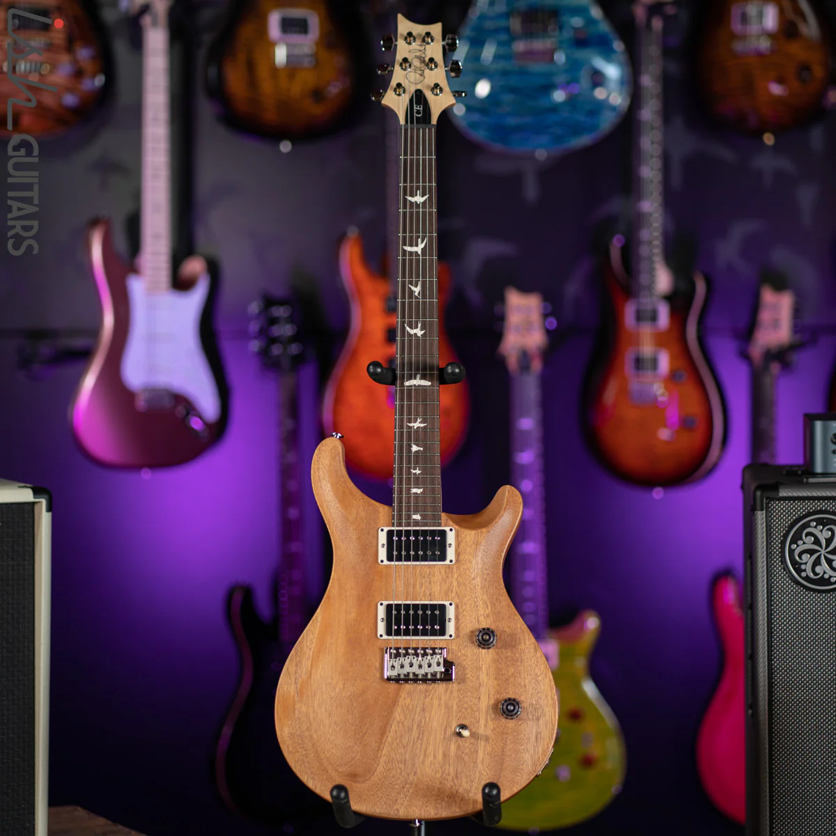 2021 PRS CE 24 Standard Satin Nitro Natural - Image 2