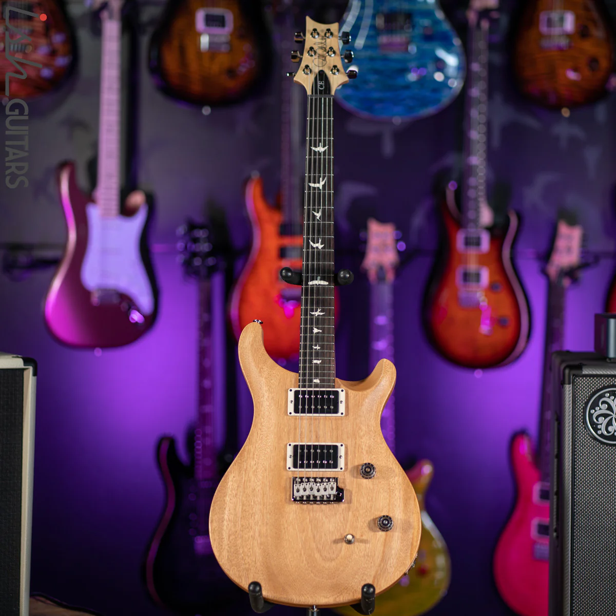 2021 PRS CE 24 Standard Satin Nitro Natural - Image 2