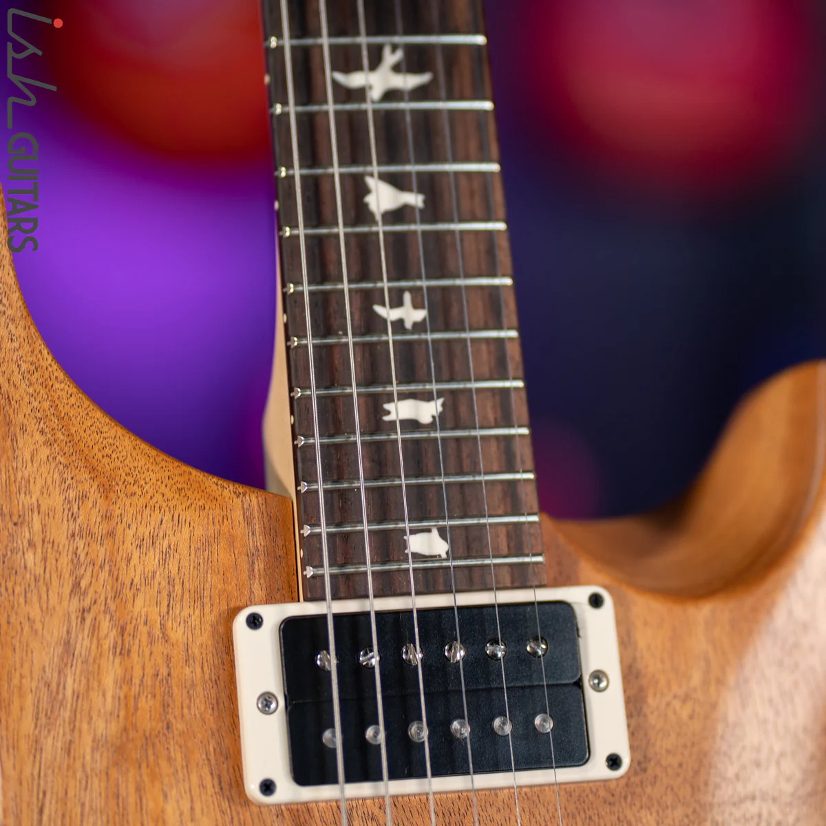2021 PRS CE 24 Standard Satin Nitro Natural - Image 5